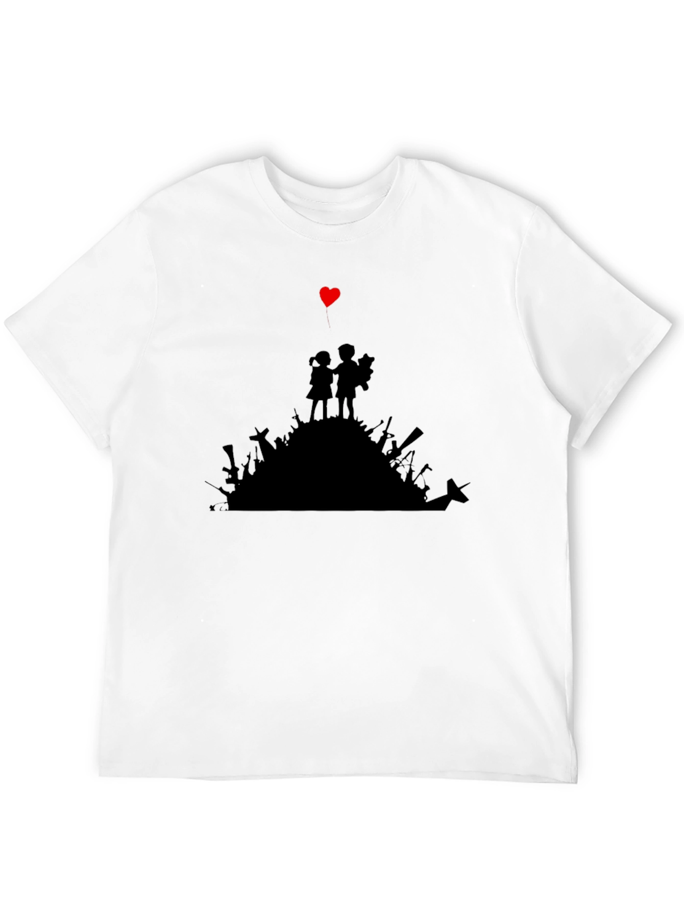 Banksy Inspired Silhouette T-Shirt