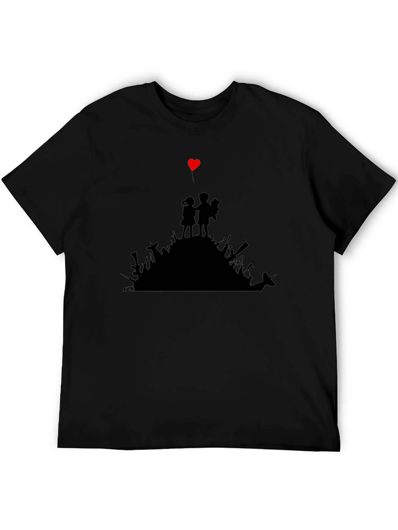 Banksy Inspired Silhouette T-Shirt