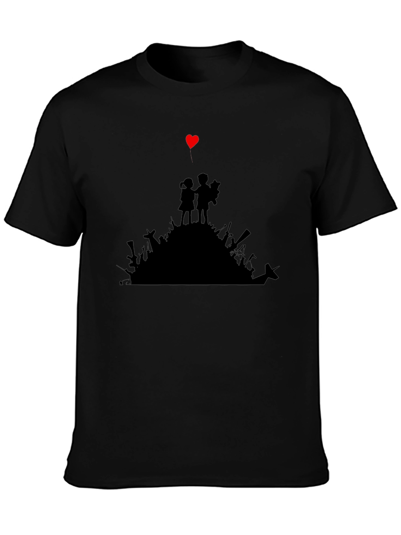 Banksy Inspired Silhouette T-Shirt
