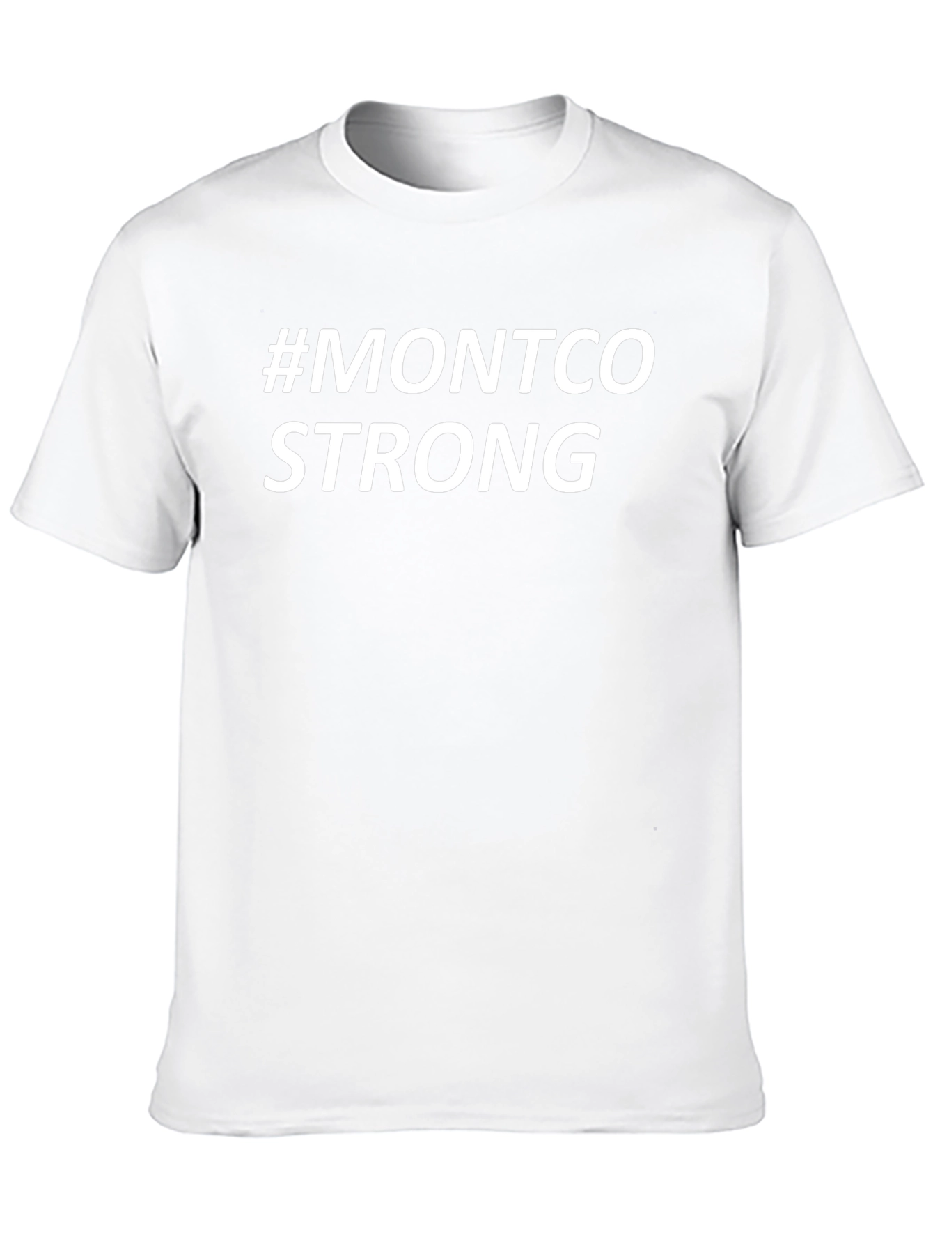Montco Strong Black T-Shirt - Show Your Support!