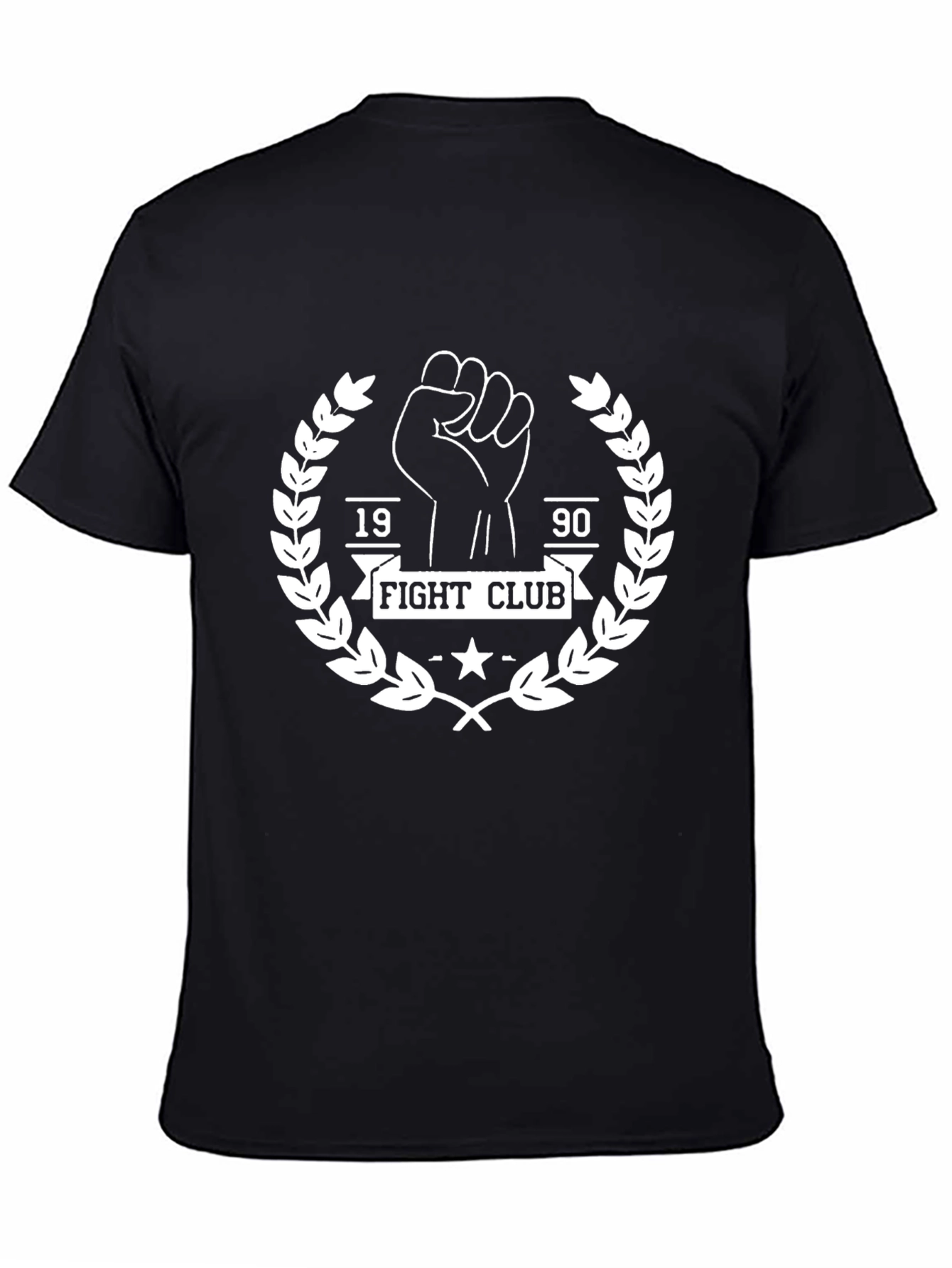 Fight Club 1990 Graphic Tee - Black