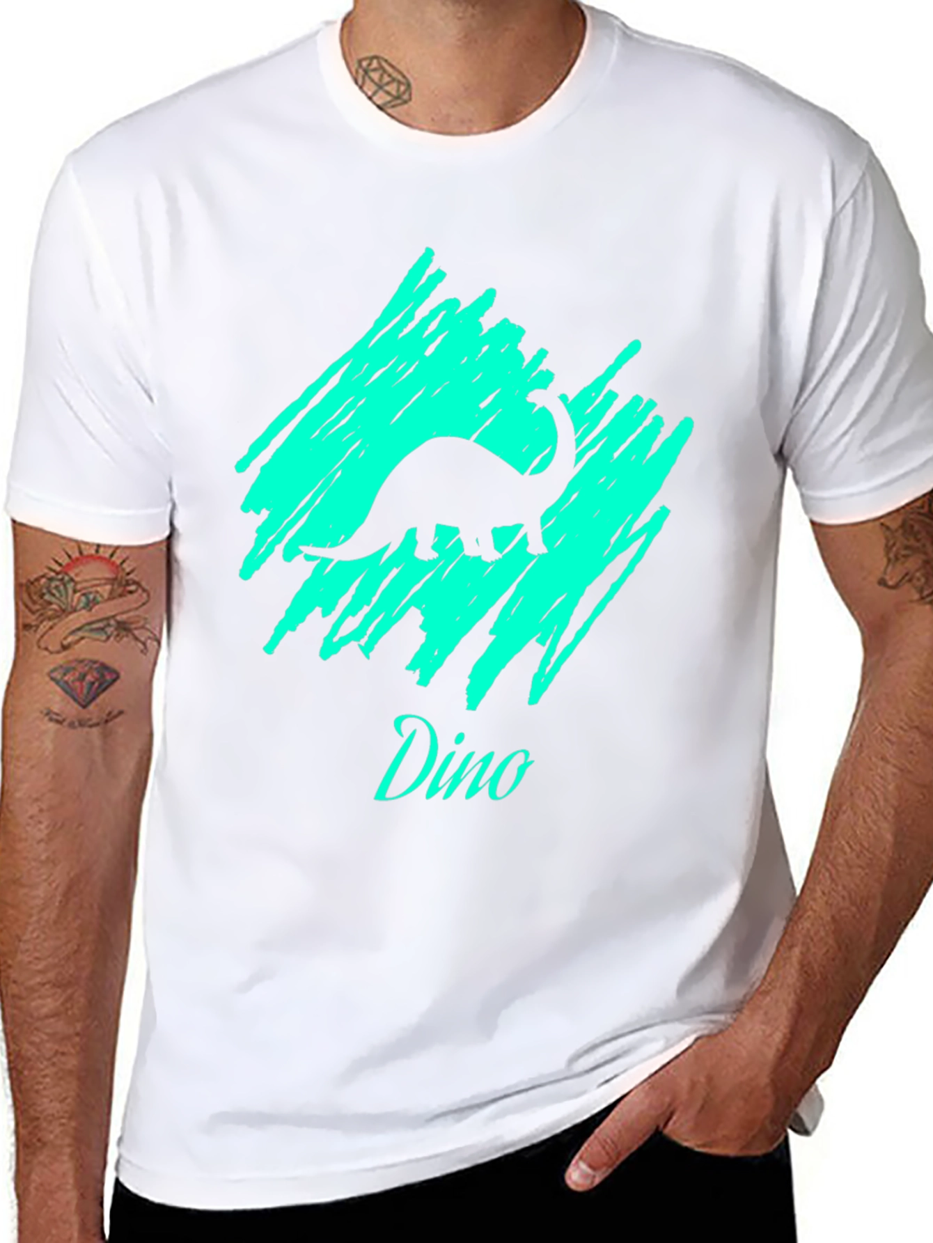 Dino T-Shirt - Cool Brontosaurus Graphic Tee