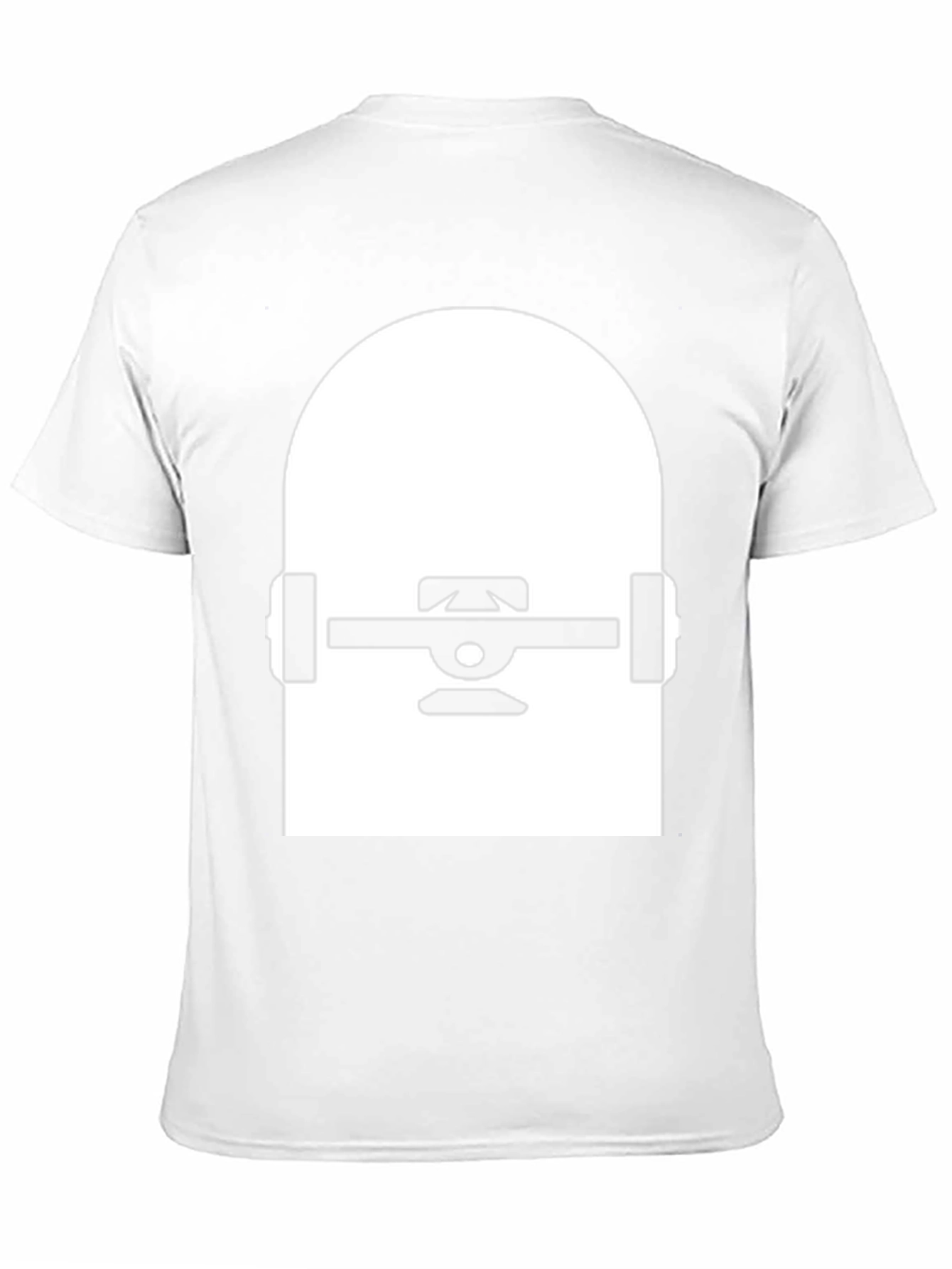 Skateboard Graphic Tee - Black Cotton Blend