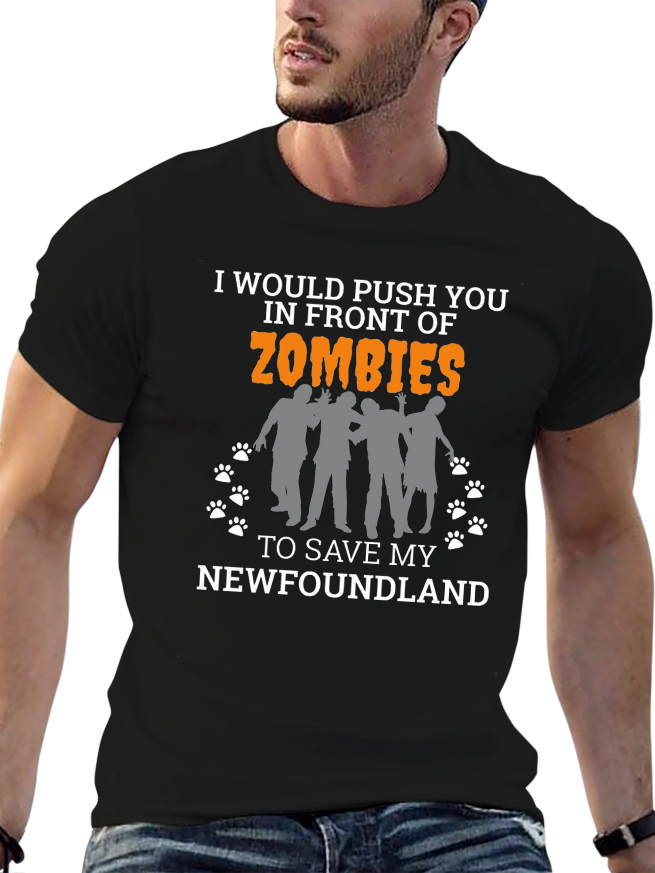 Zombie Newfoundland T-Shirt