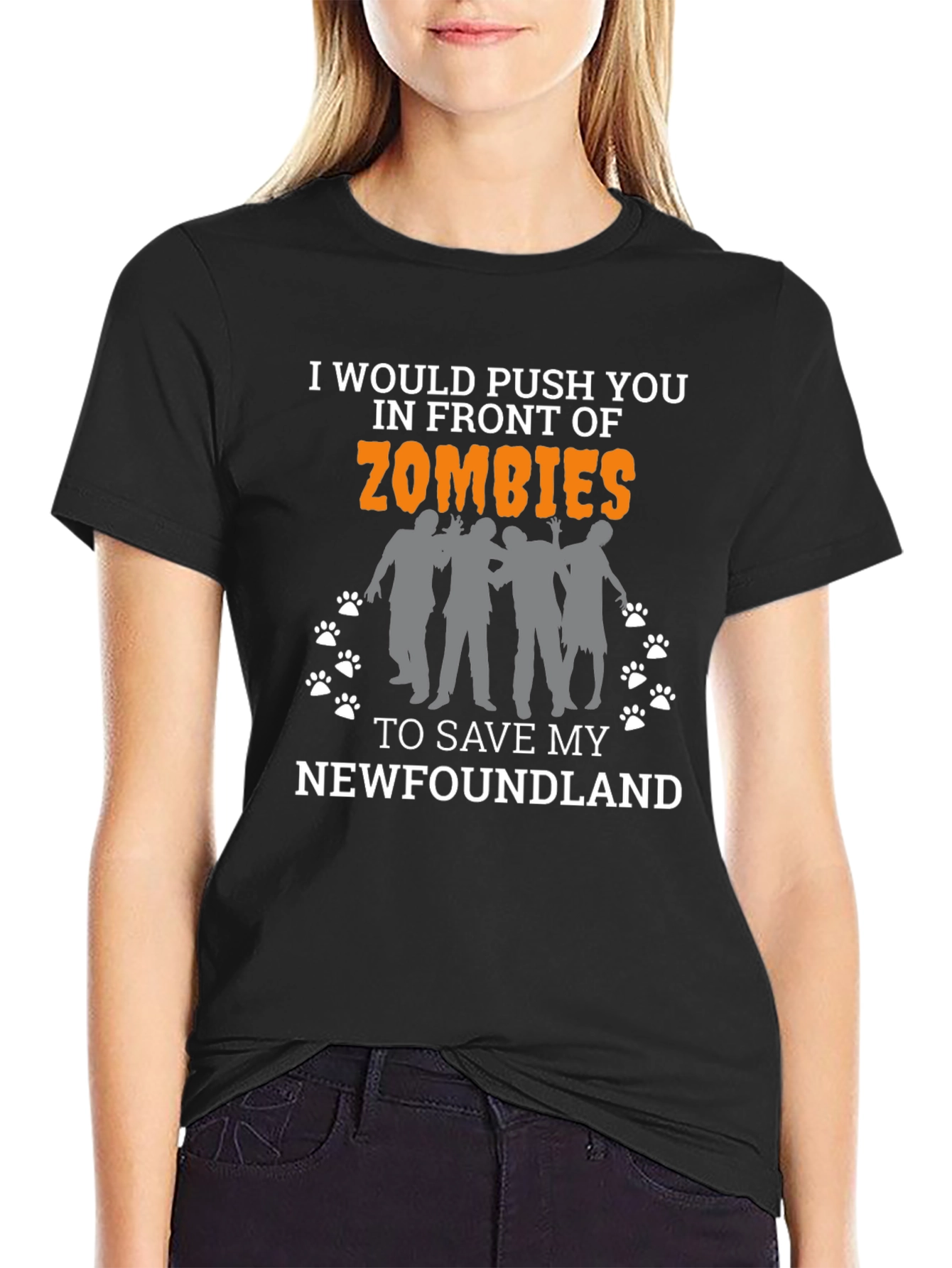 Zombie Newfoundland T-Shirt