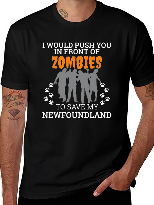 Zombie Newfoundland T-Shirt