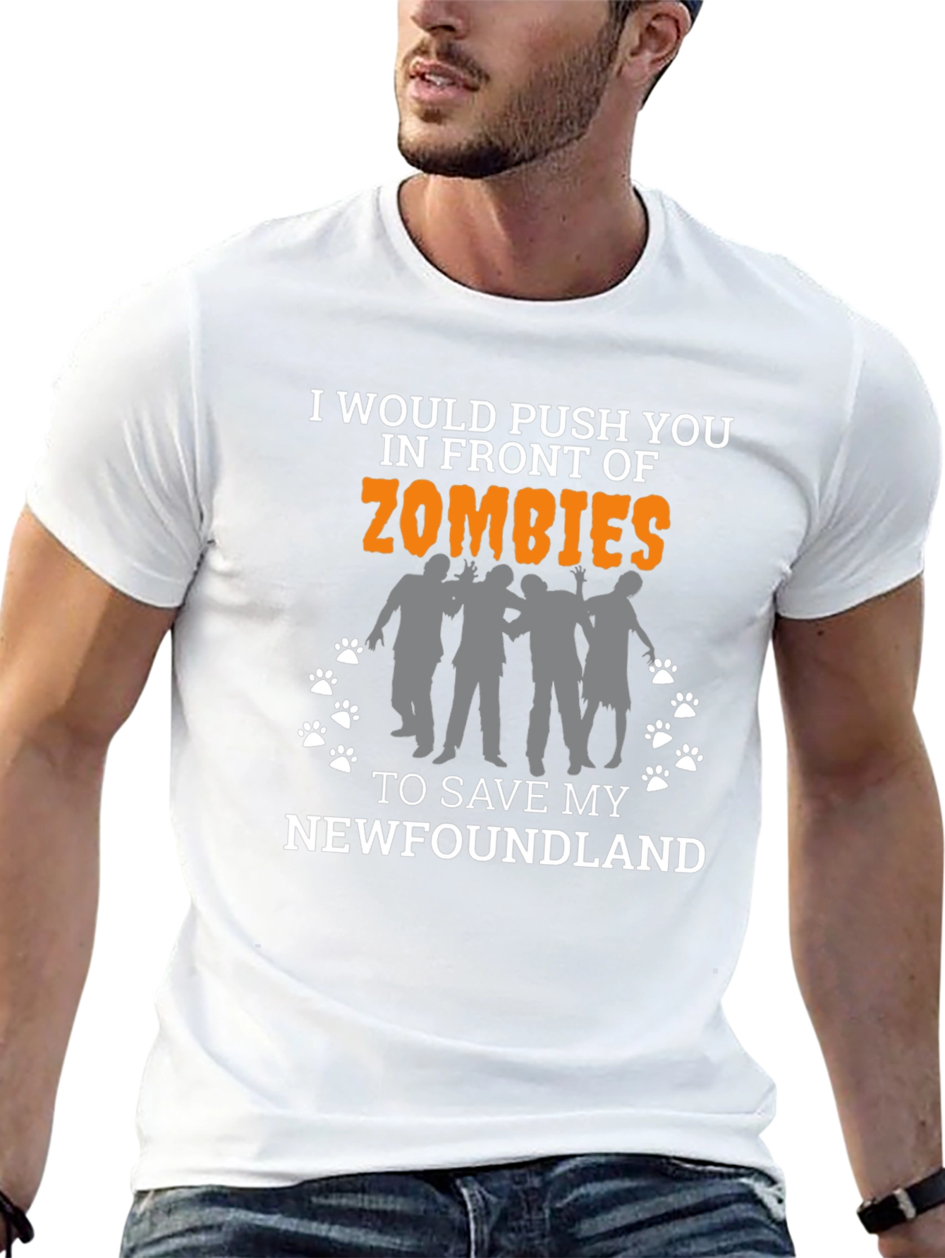 Zombie Newfoundland T-Shirt