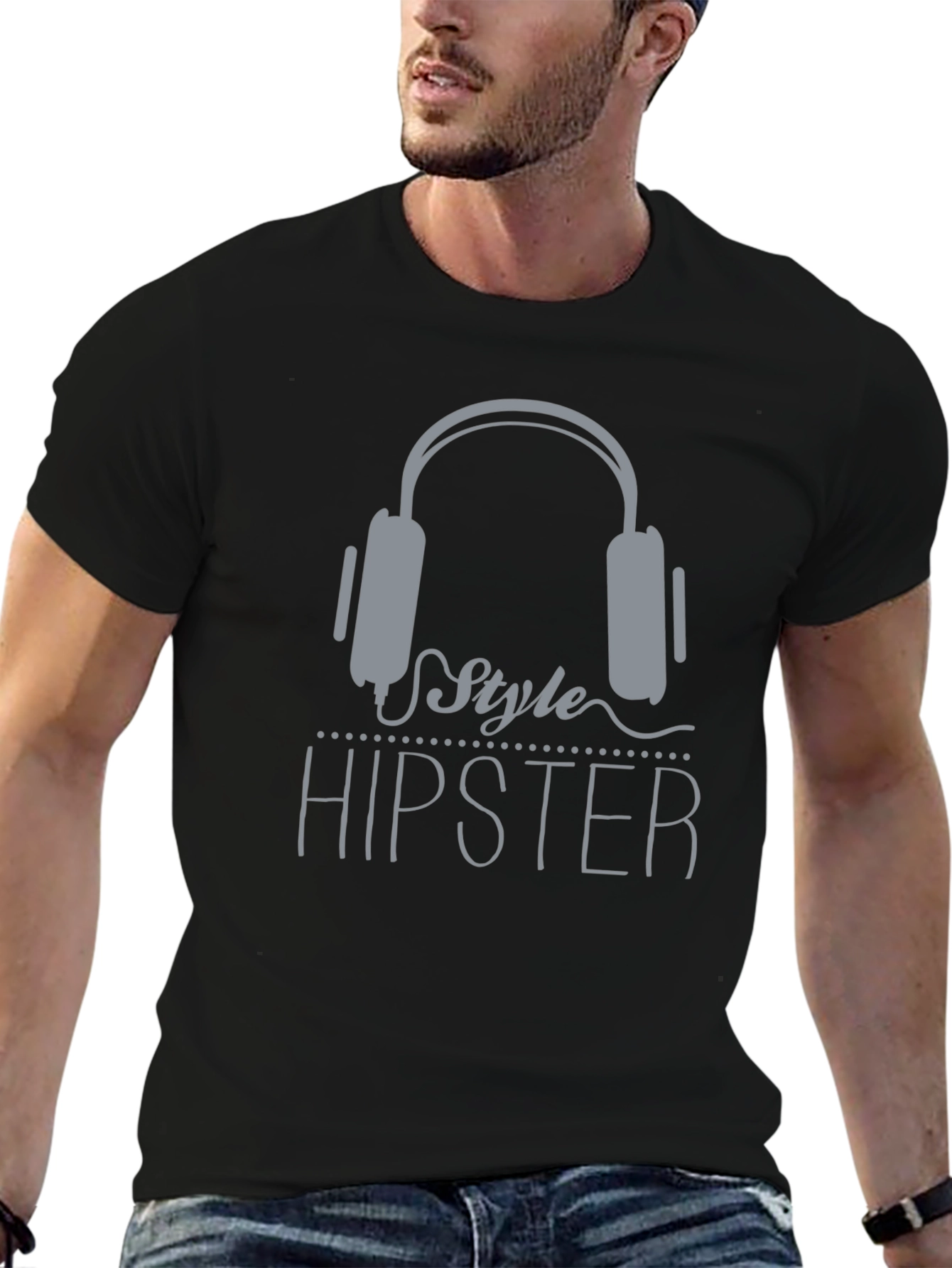 Hipster Style Graphic T-Shirt