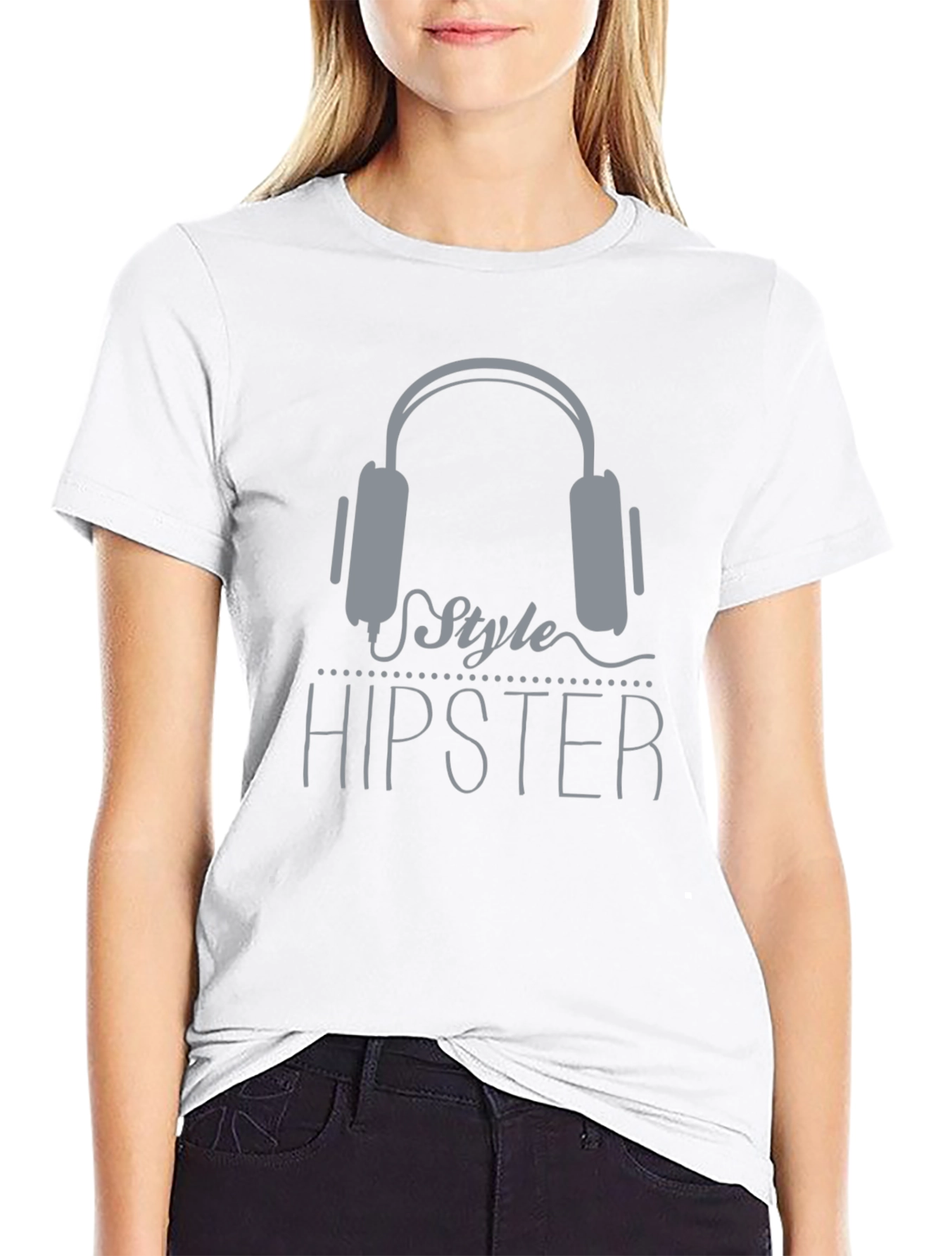 Hipster Style Graphic T-Shirt