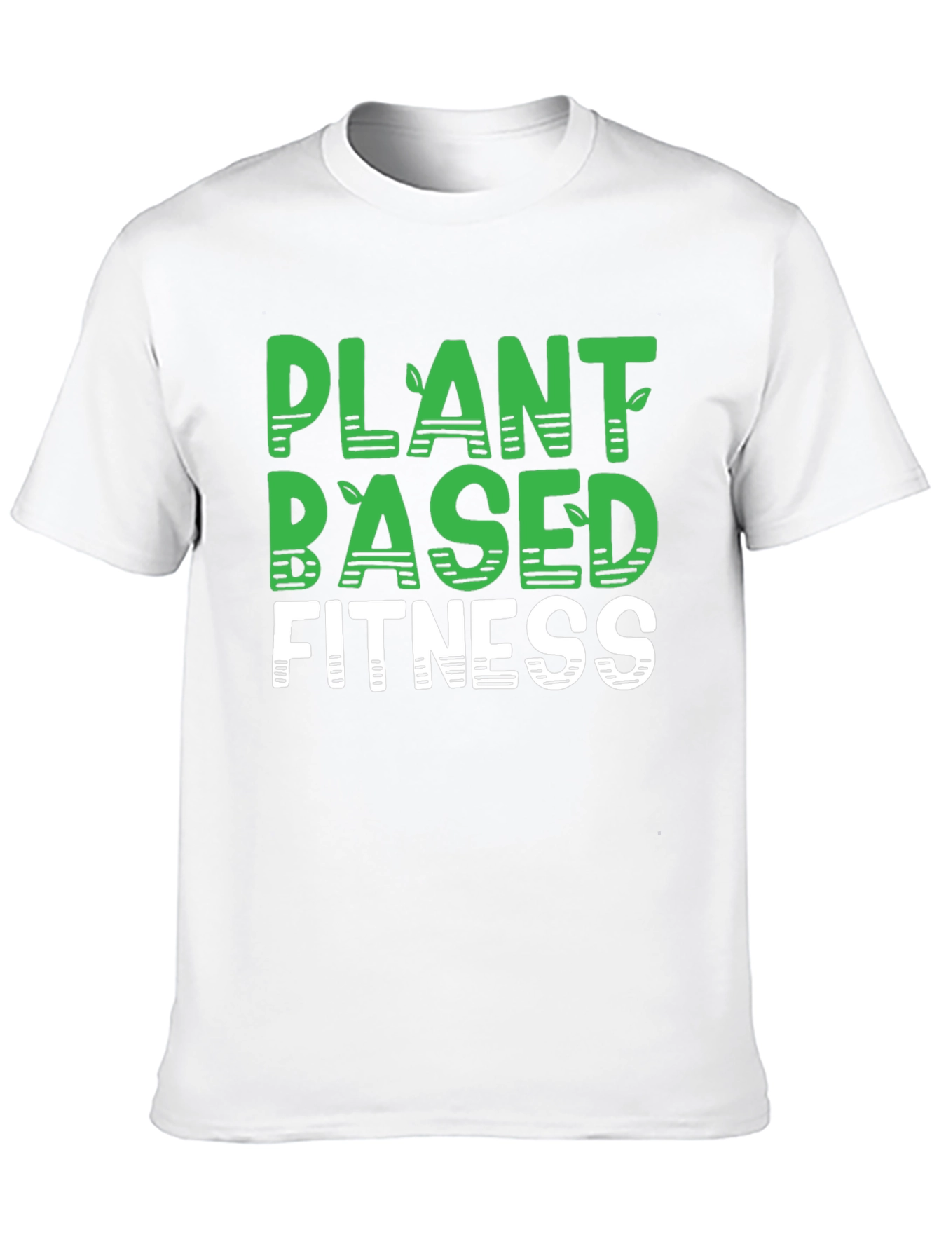 Plant Based Fitness Black T-Shirt