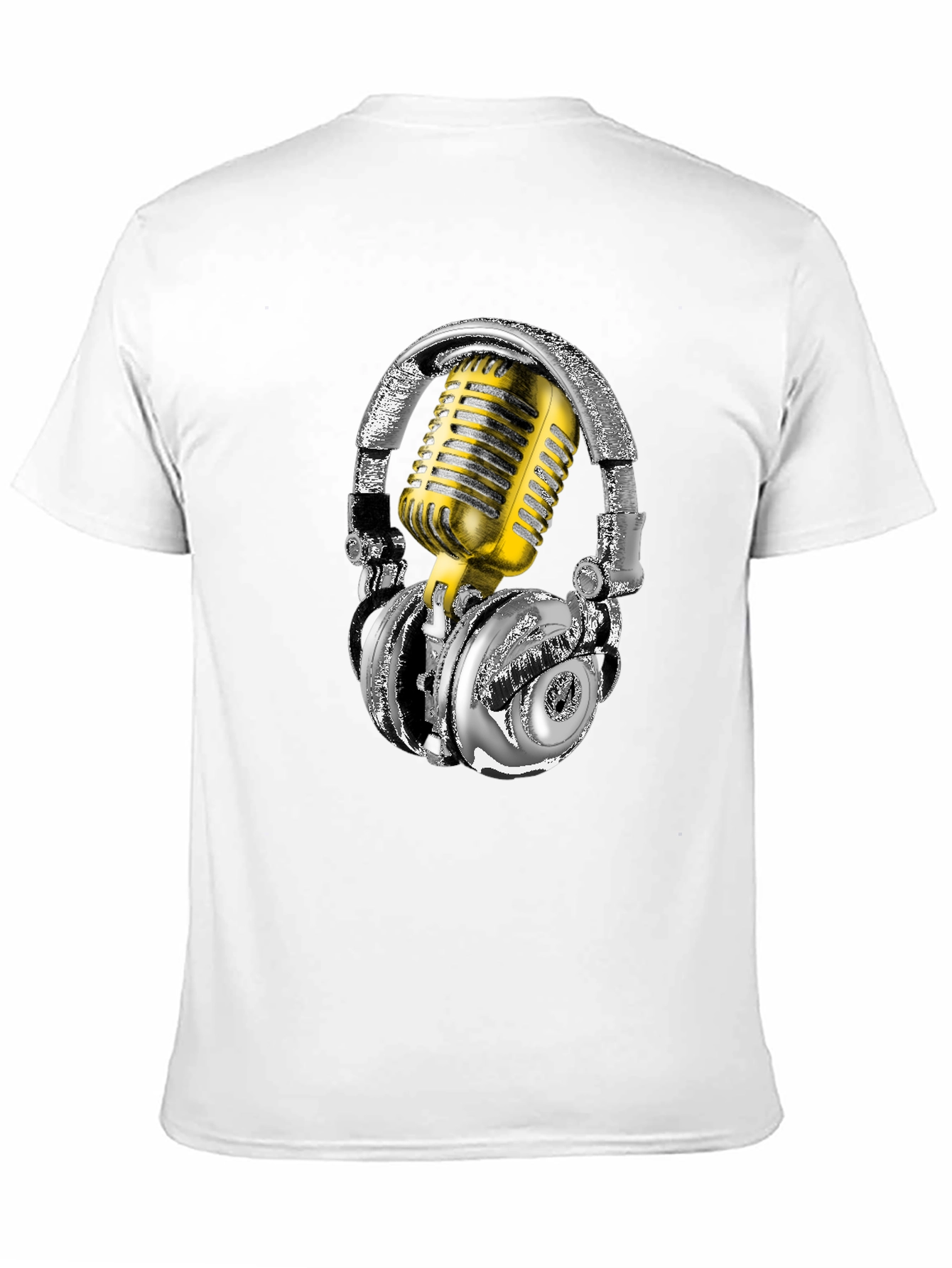 Headphones & Mic Graphic Tee