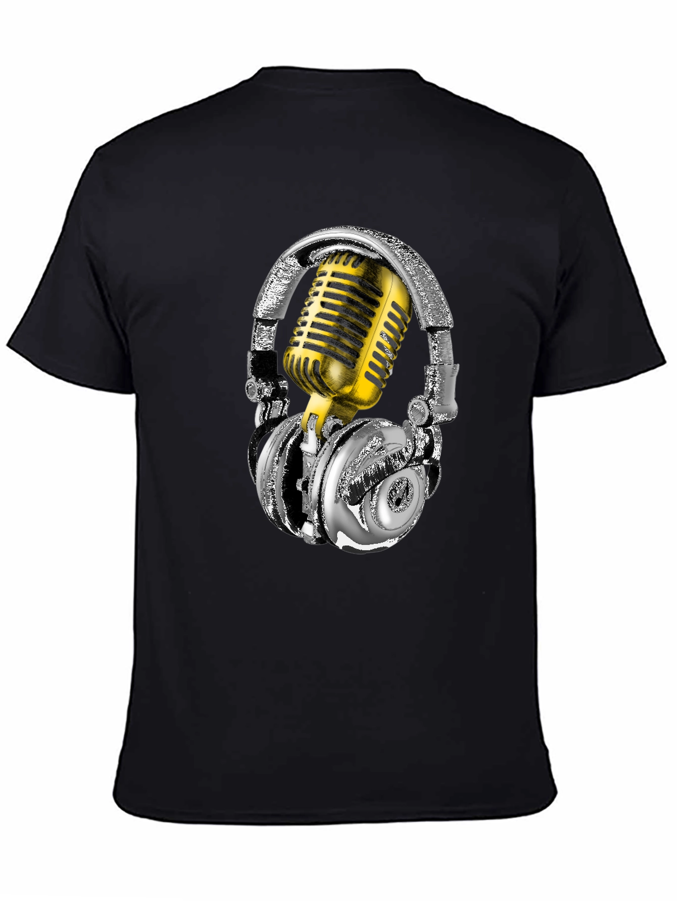 Headphones & Mic Graphic Tee