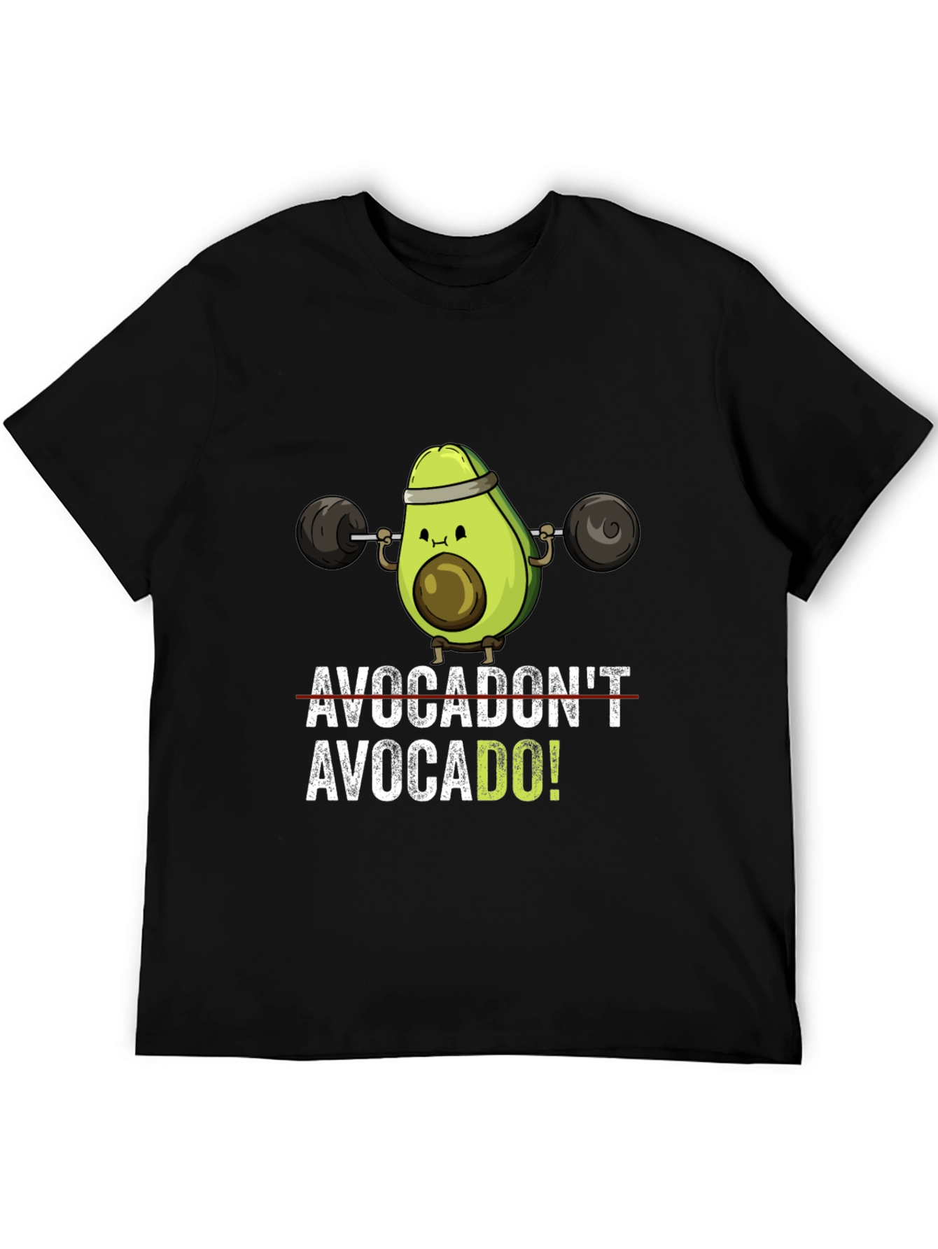 Avocado Gym T-Shirt: Funny Workout Tee