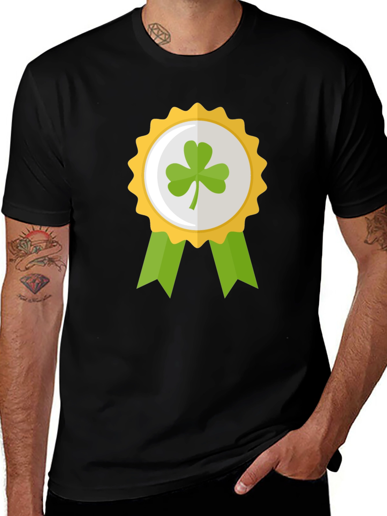 St. Patricks Day Clover T-Shirt