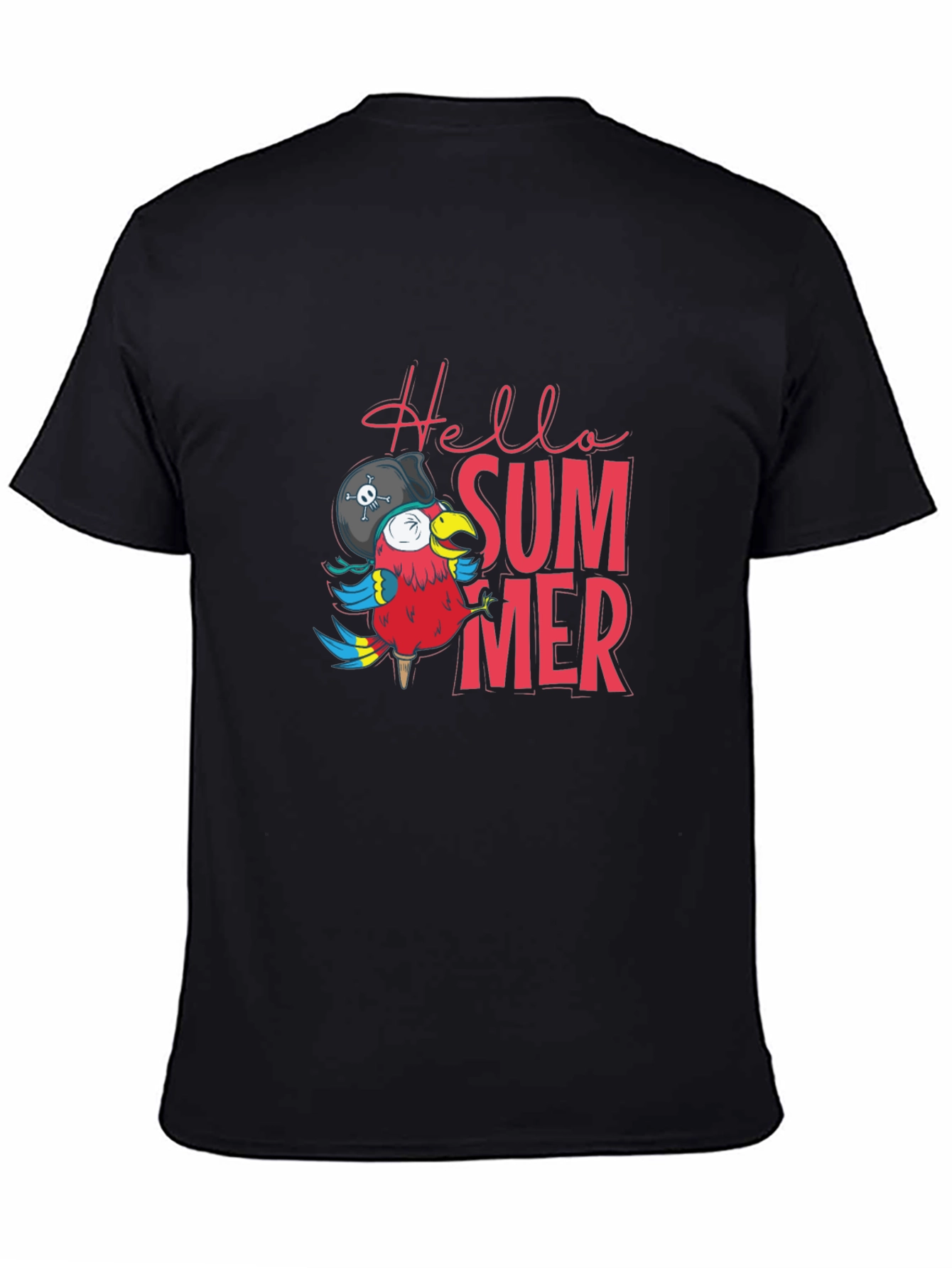 Hello Summer Parrot T-Shirt