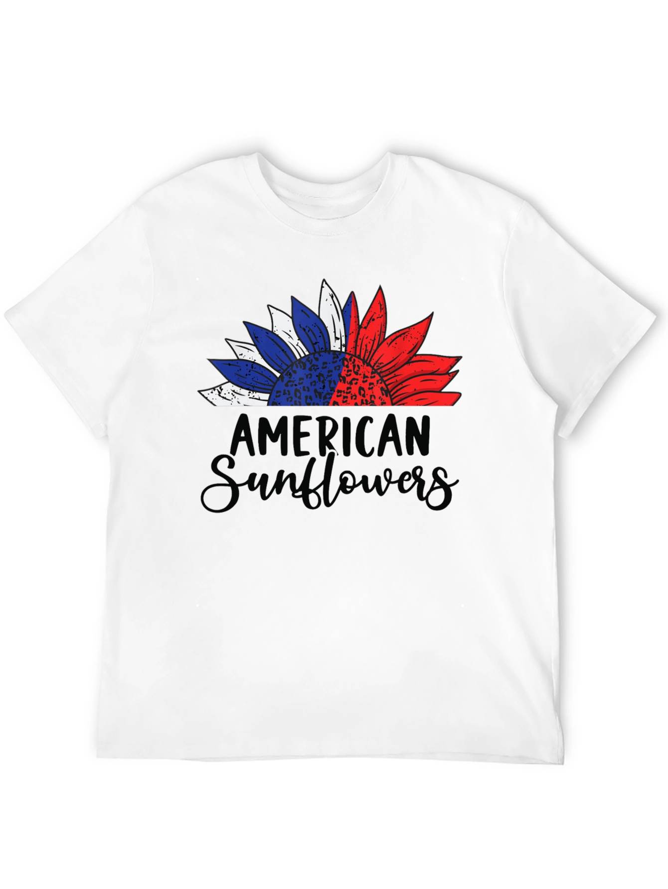 American Sunflower Graphic T-Shirt