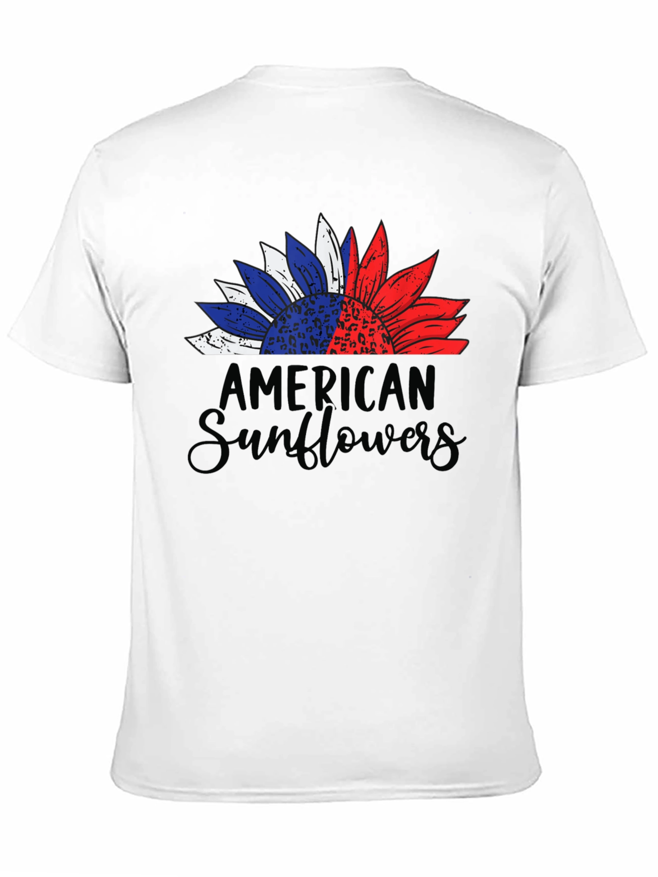 American Sunflower Graphic T-Shirt