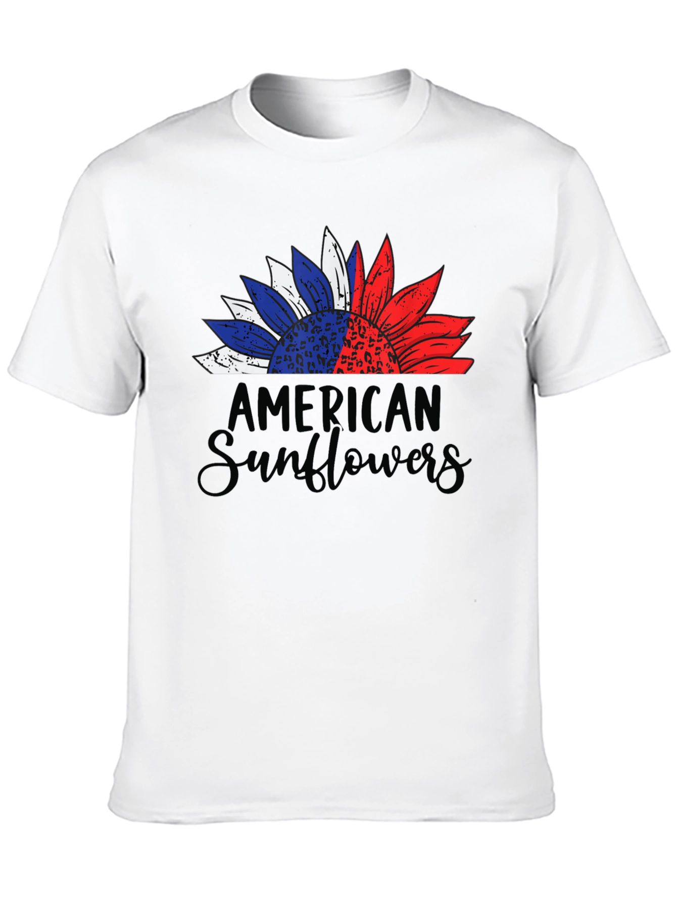 American Sunflower Graphic T-Shirt