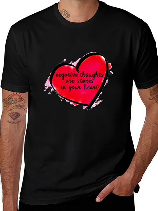 Negative Thoughts Heart T-Shirt
