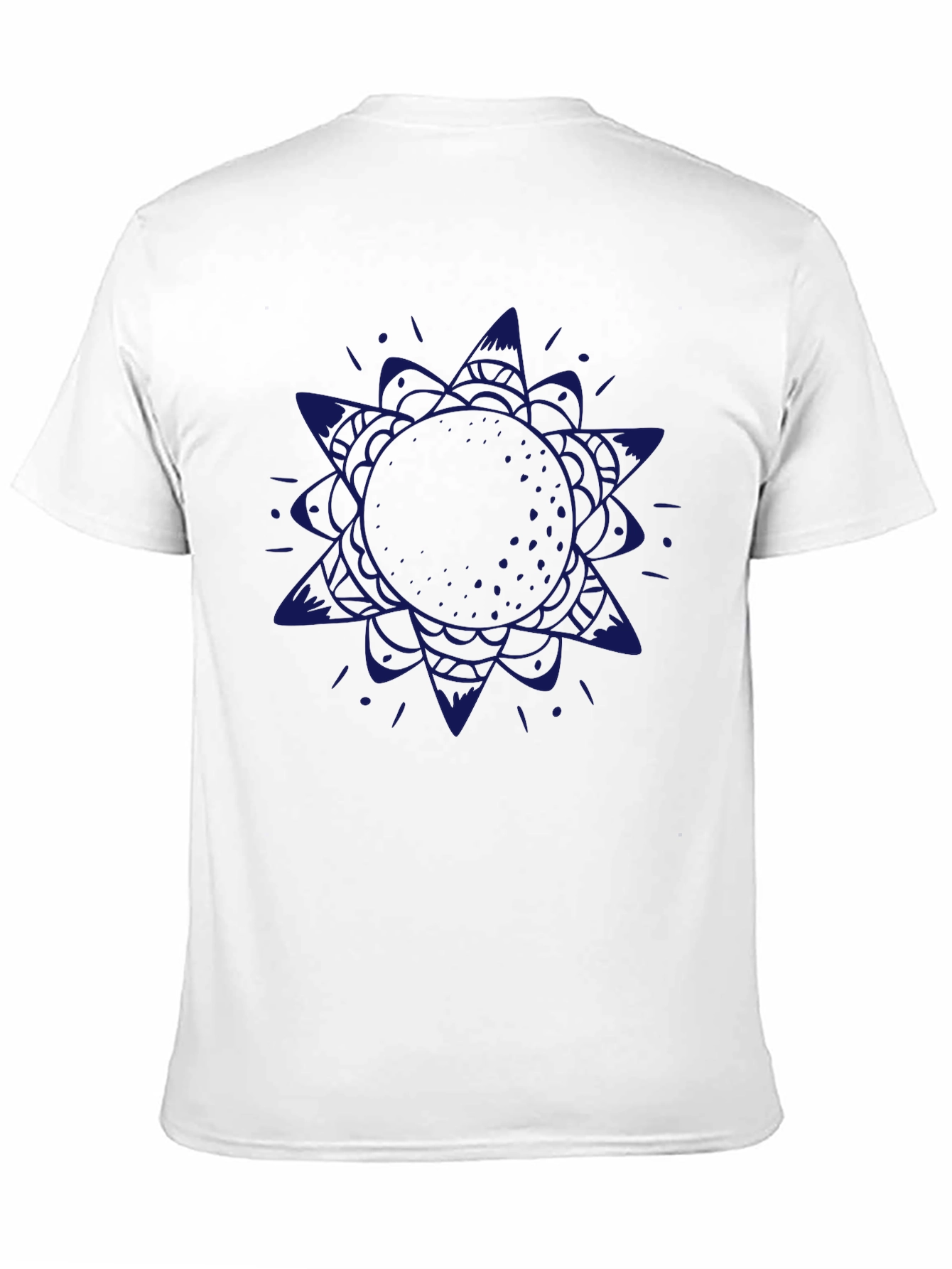 Geometric Sun Graphic Tee