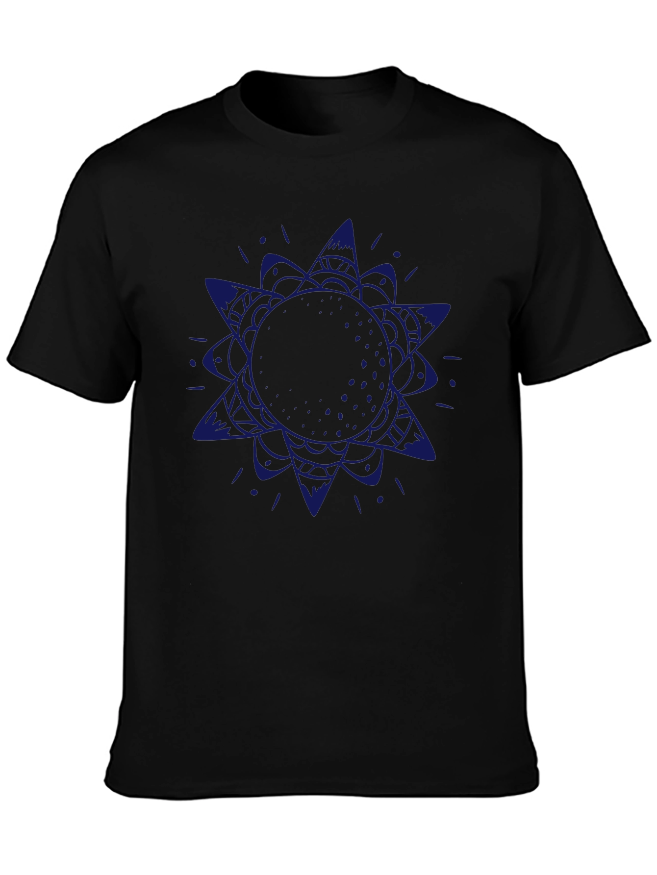 Geometric Sun Graphic Tee