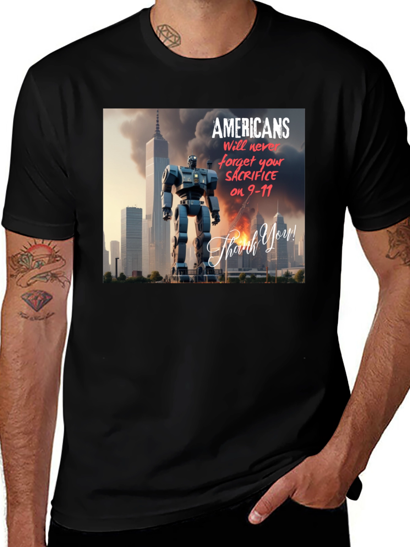 Americans Will Never Forget T-Shirt