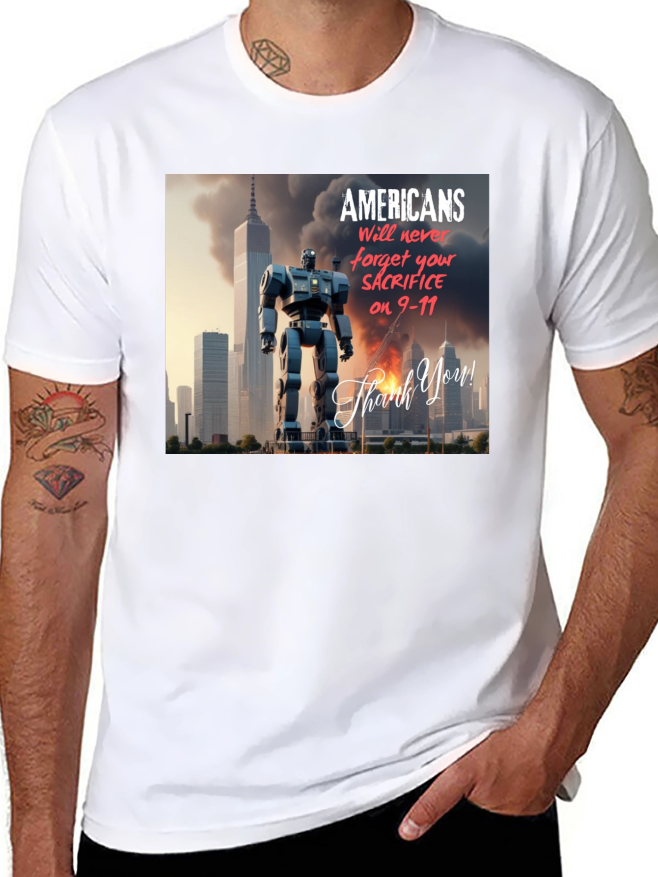 Americans Will Never Forget T-Shirt
