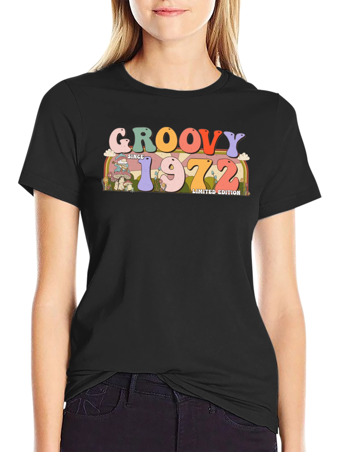 Groovy Since 1972 Limited Edition Black T-Shirt