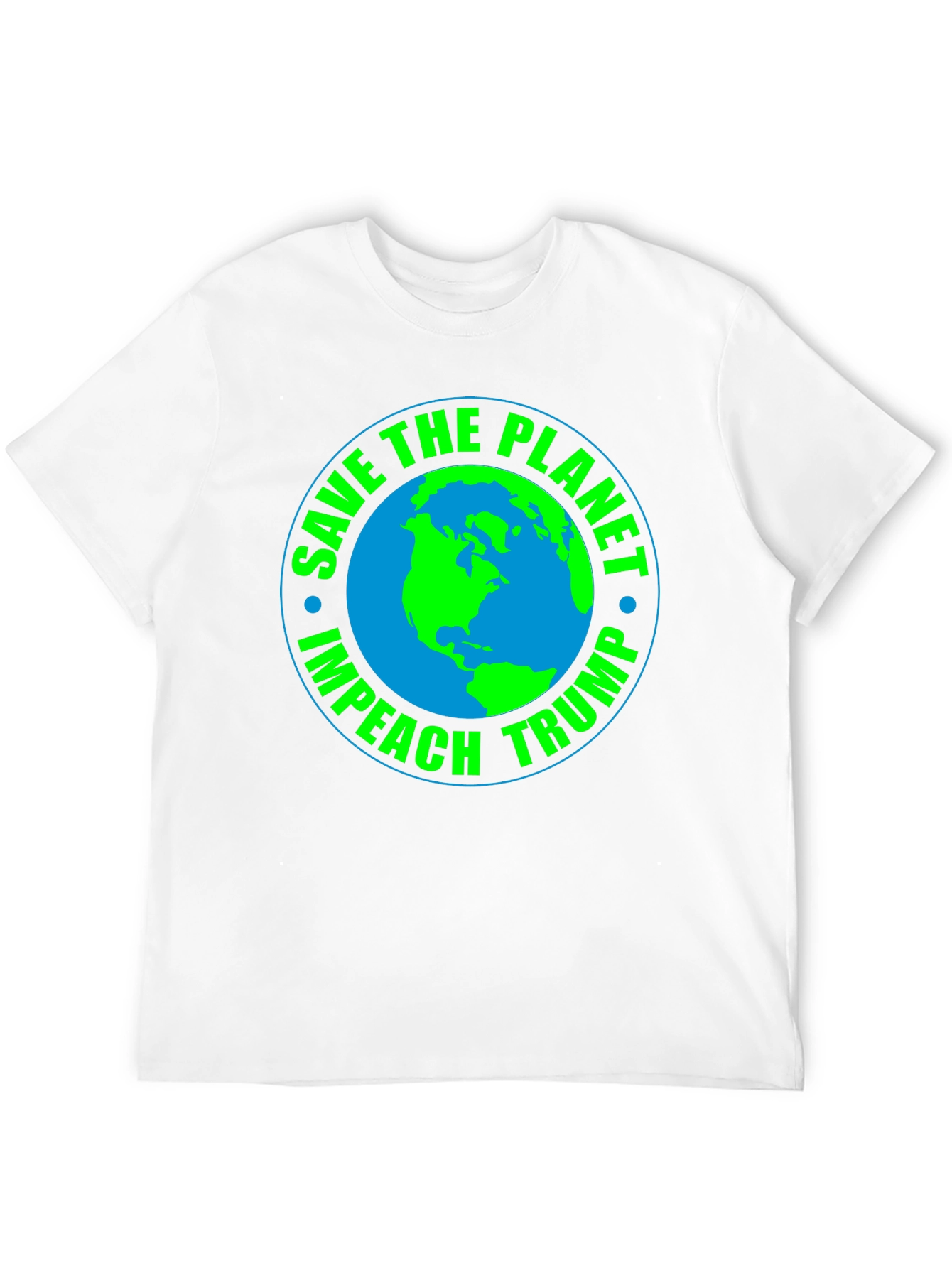 Save the Planet Impeach Trump Graphic Tee