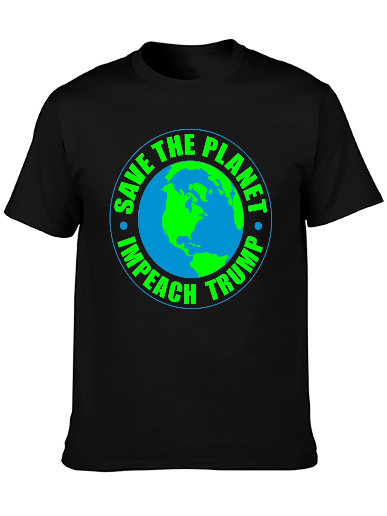 Save the Planet Impeach Trump Graphic Tee