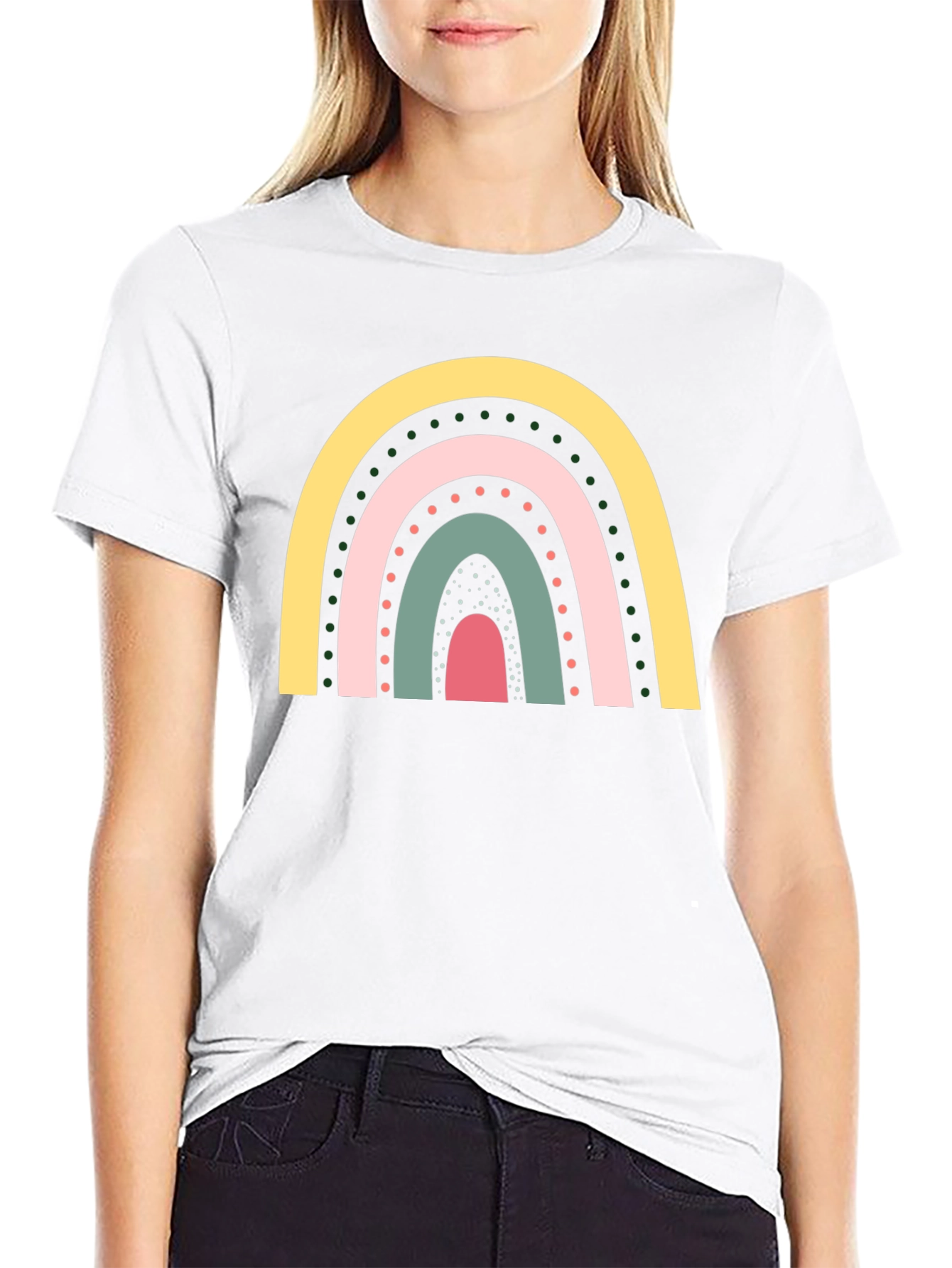 Rainbow Graphic Tee - Stylish & Comfortable
