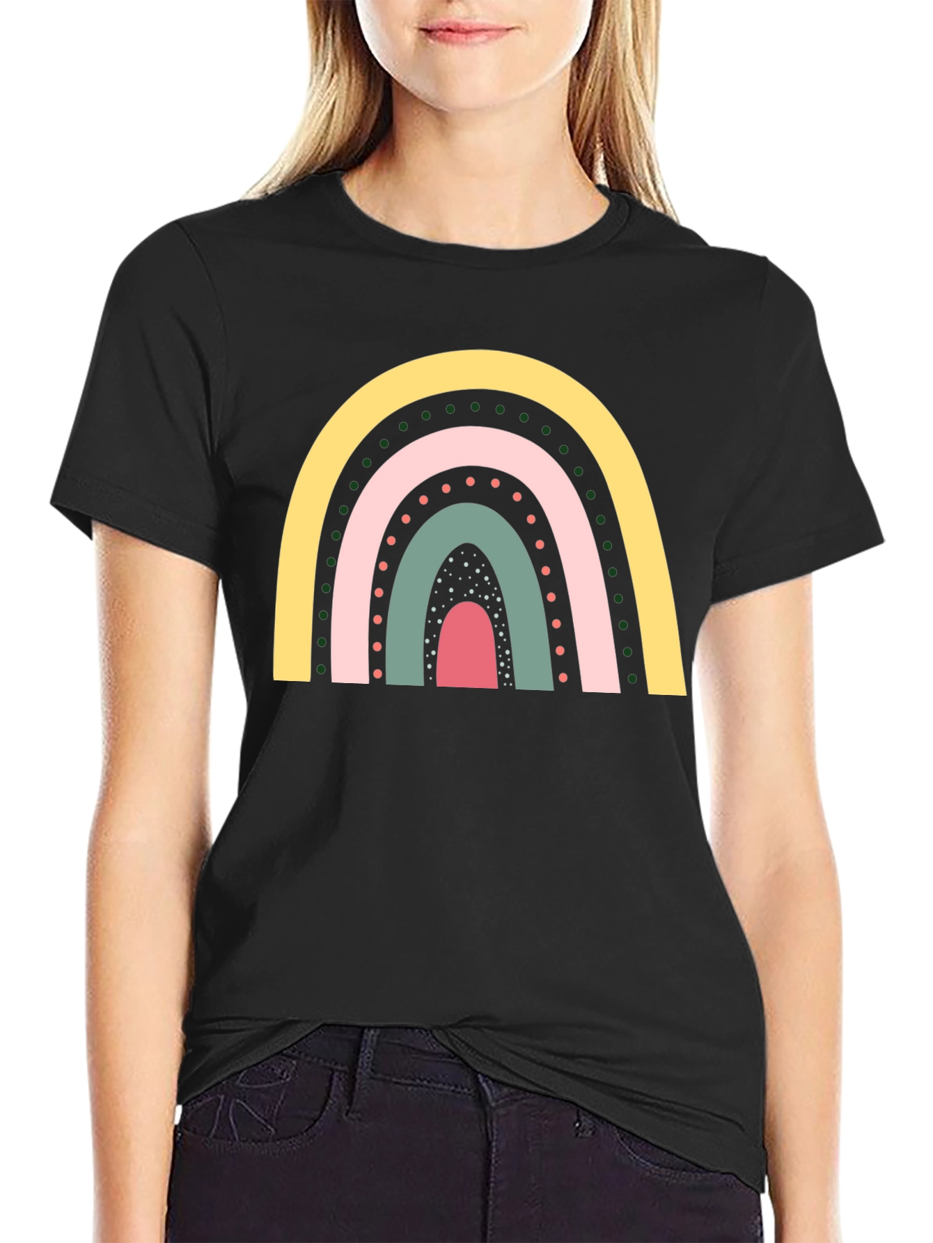 Rainbow Graphic Tee - Stylish & Comfortable