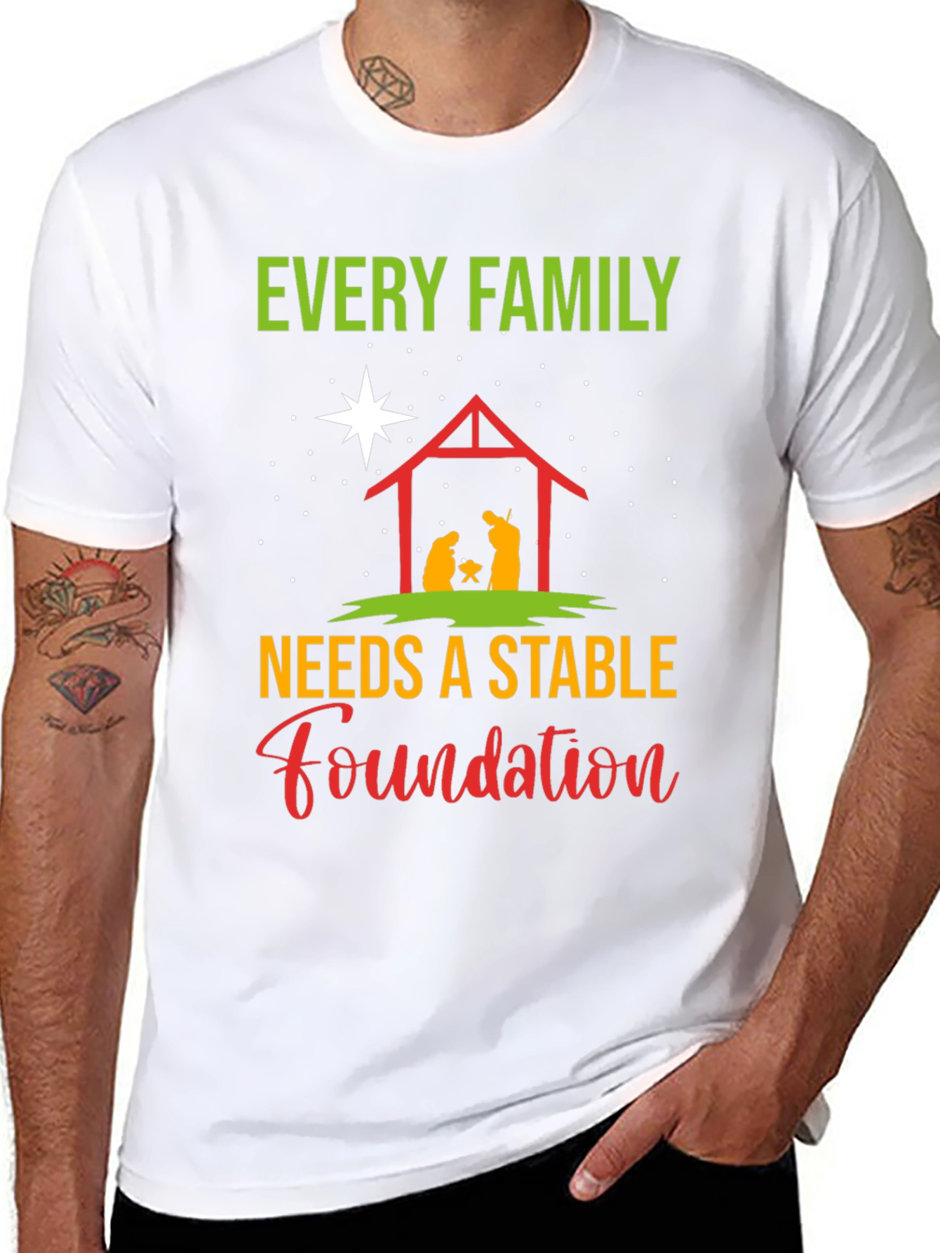 Every Family Needs a Stable Foundation T-Shirt