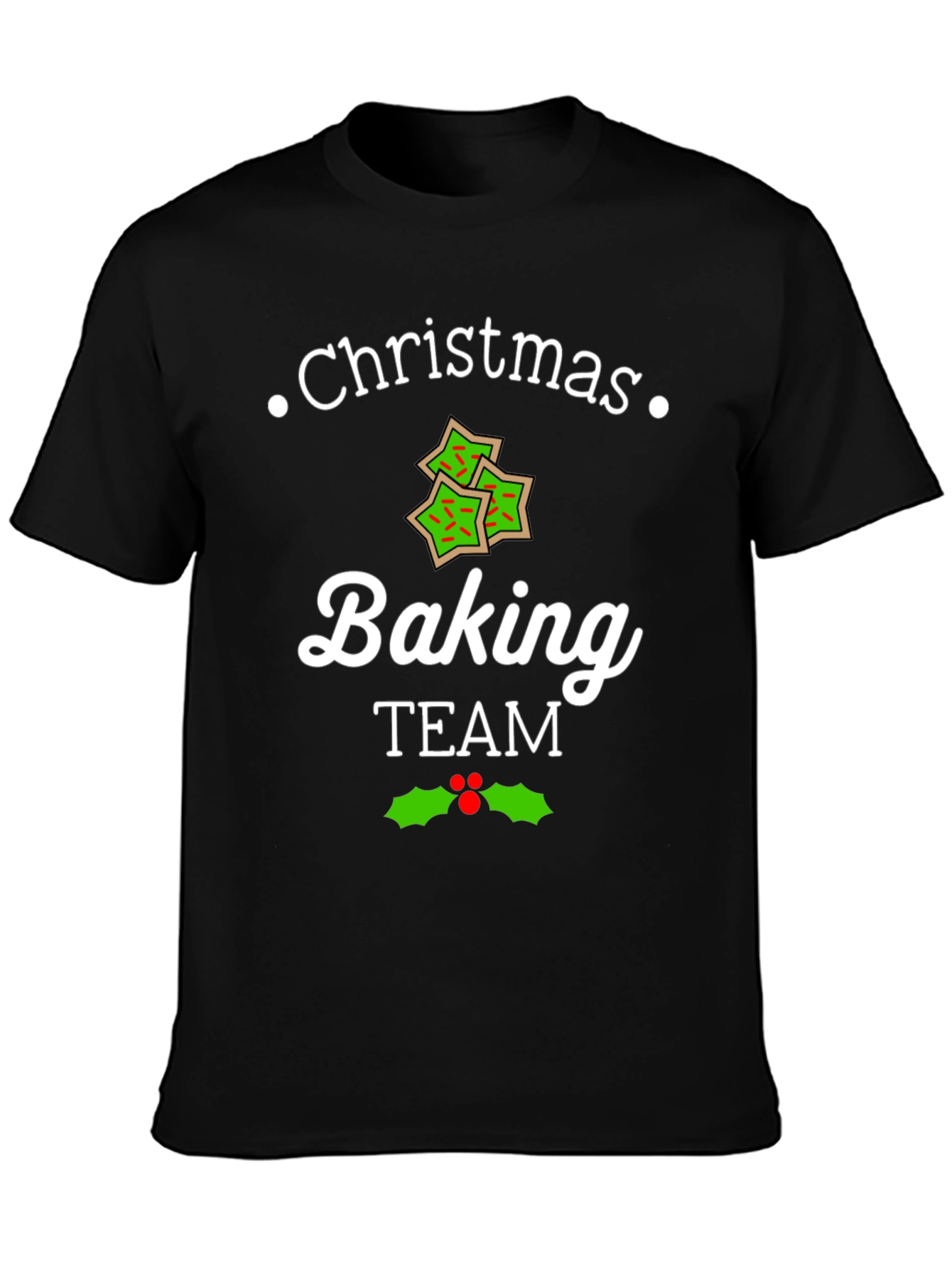 Christmas Baking Team T-Shirt Holiday Tee