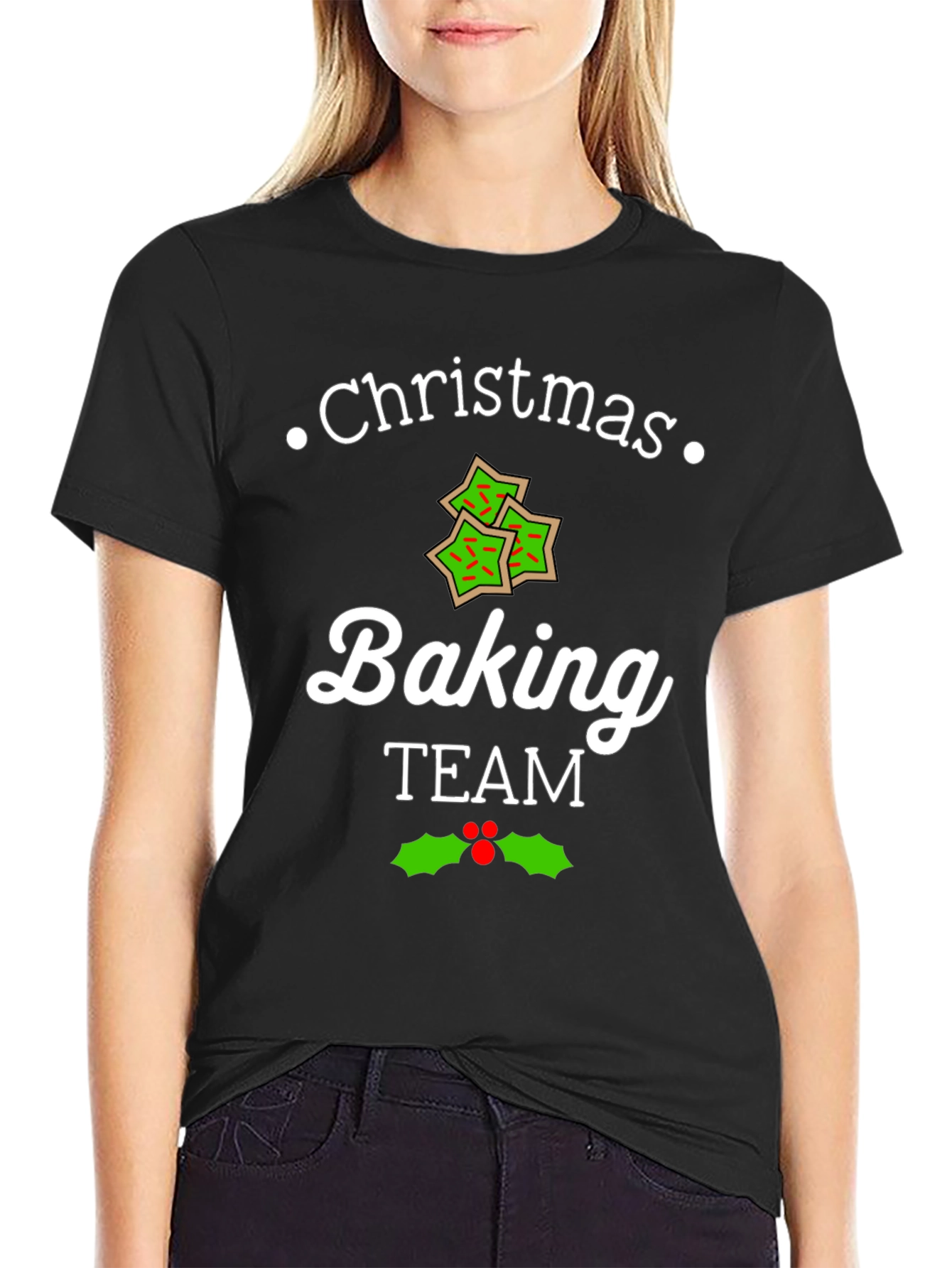 Christmas Baking Team T-Shirt Holiday Tee