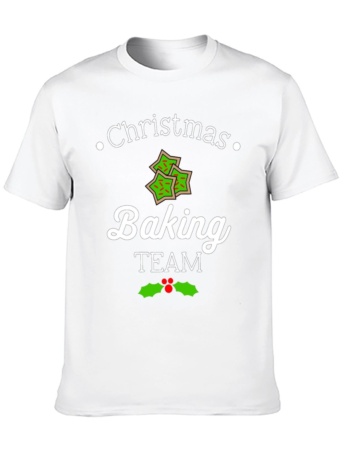 Christmas Baking Team T-Shirt Holiday Tee