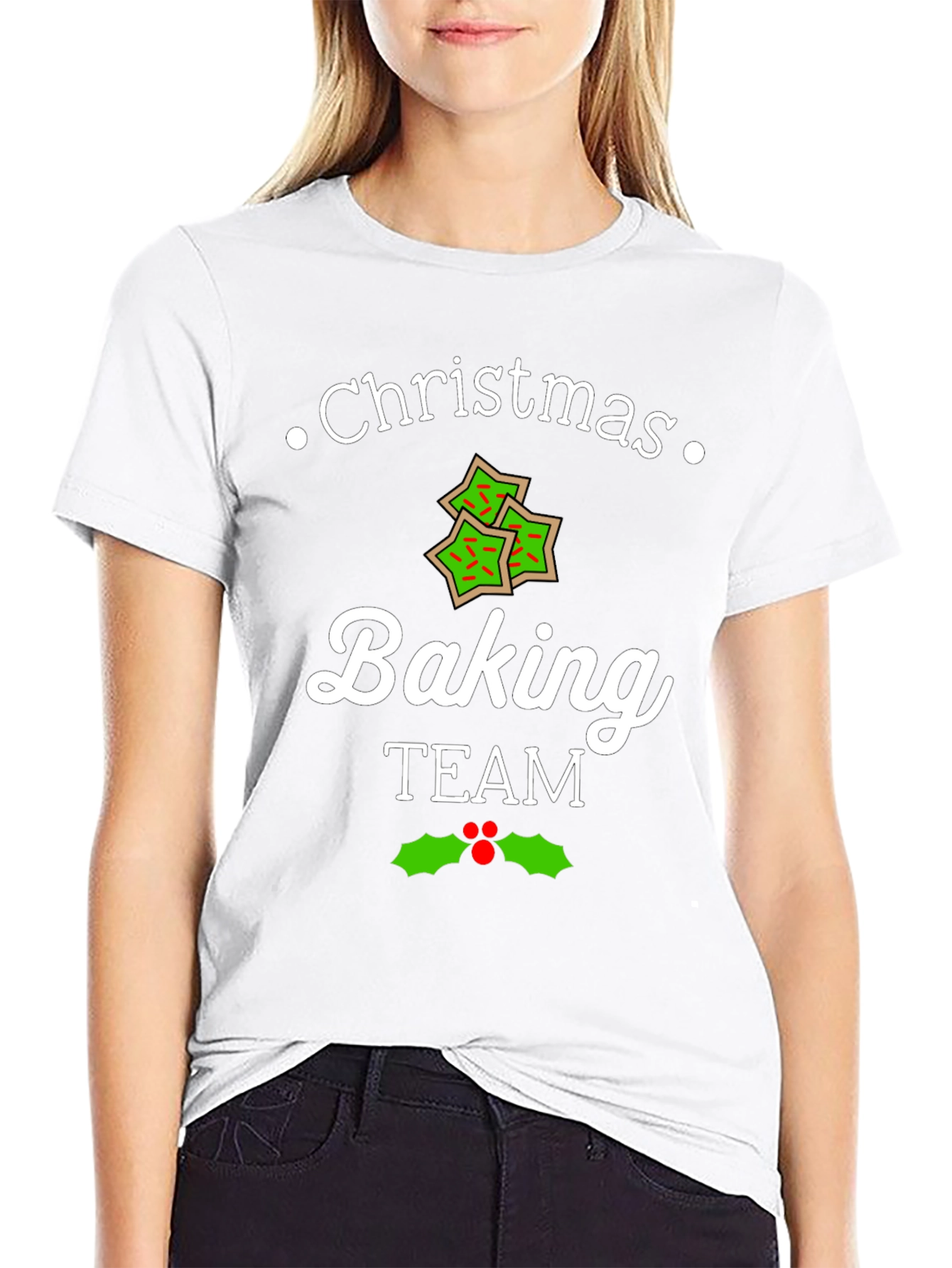 Christmas Baking Team T-Shirt Holiday Tee