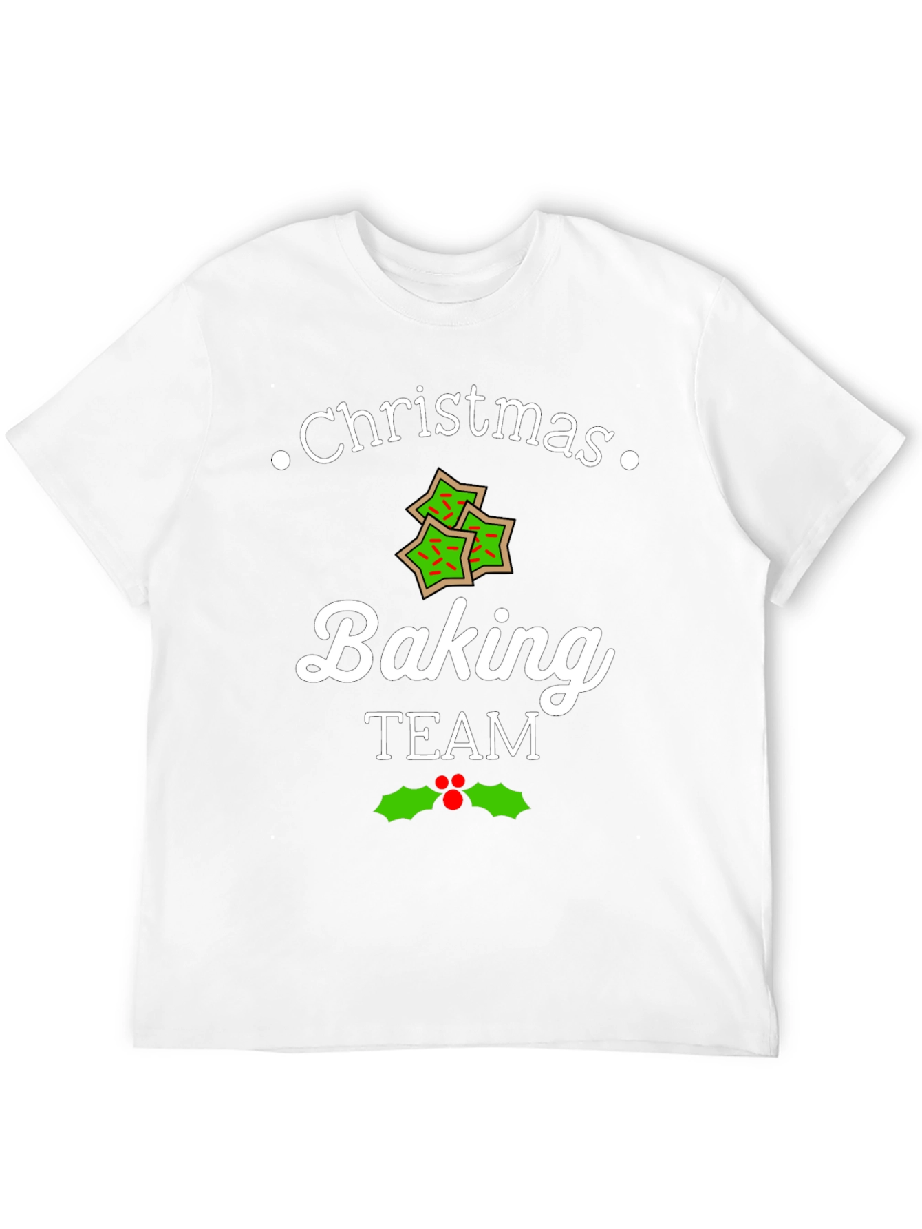 Christmas Baking Team T-Shirt Holiday Tee