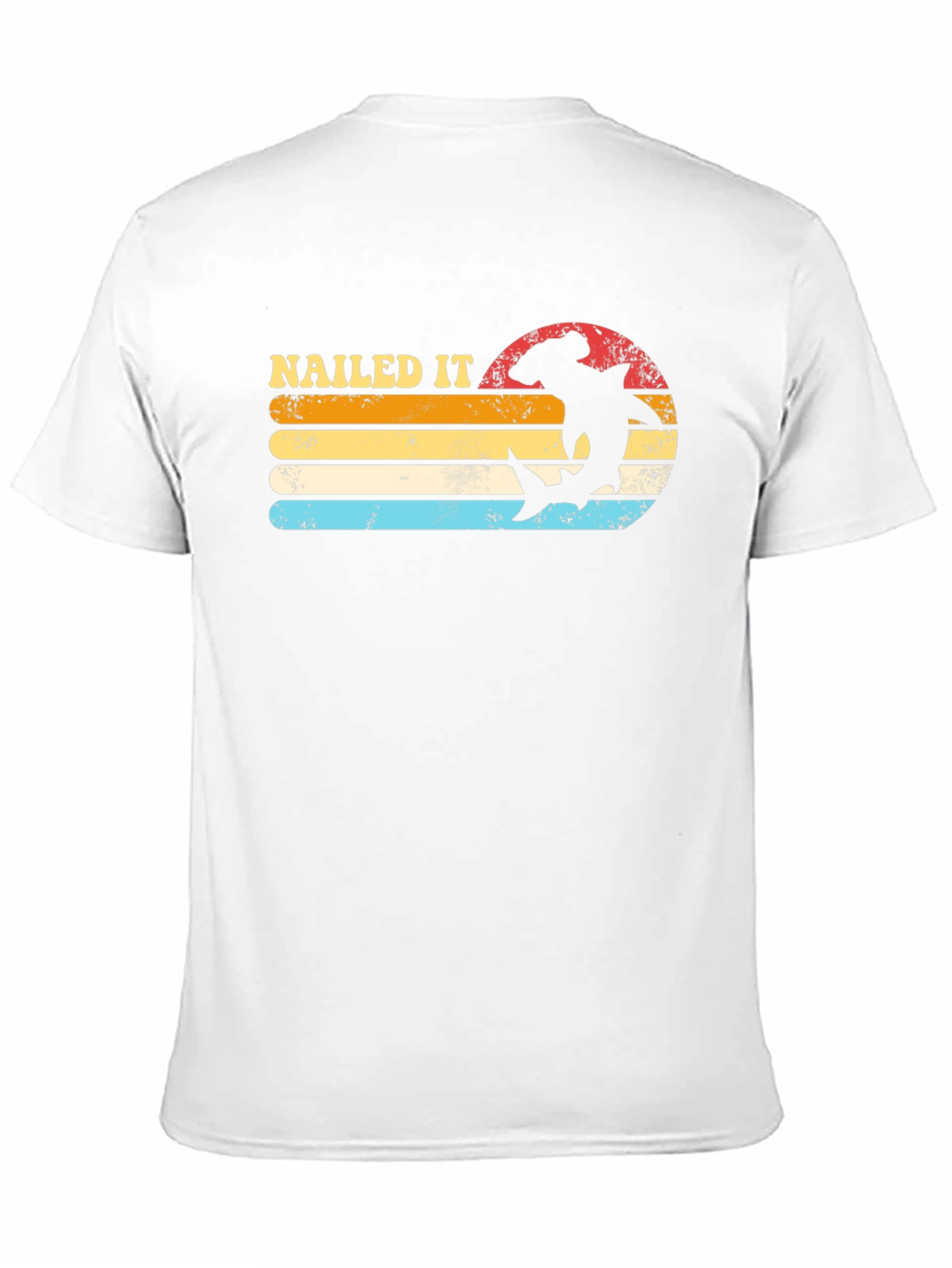 Nailed It Shark Retro T-Shirt