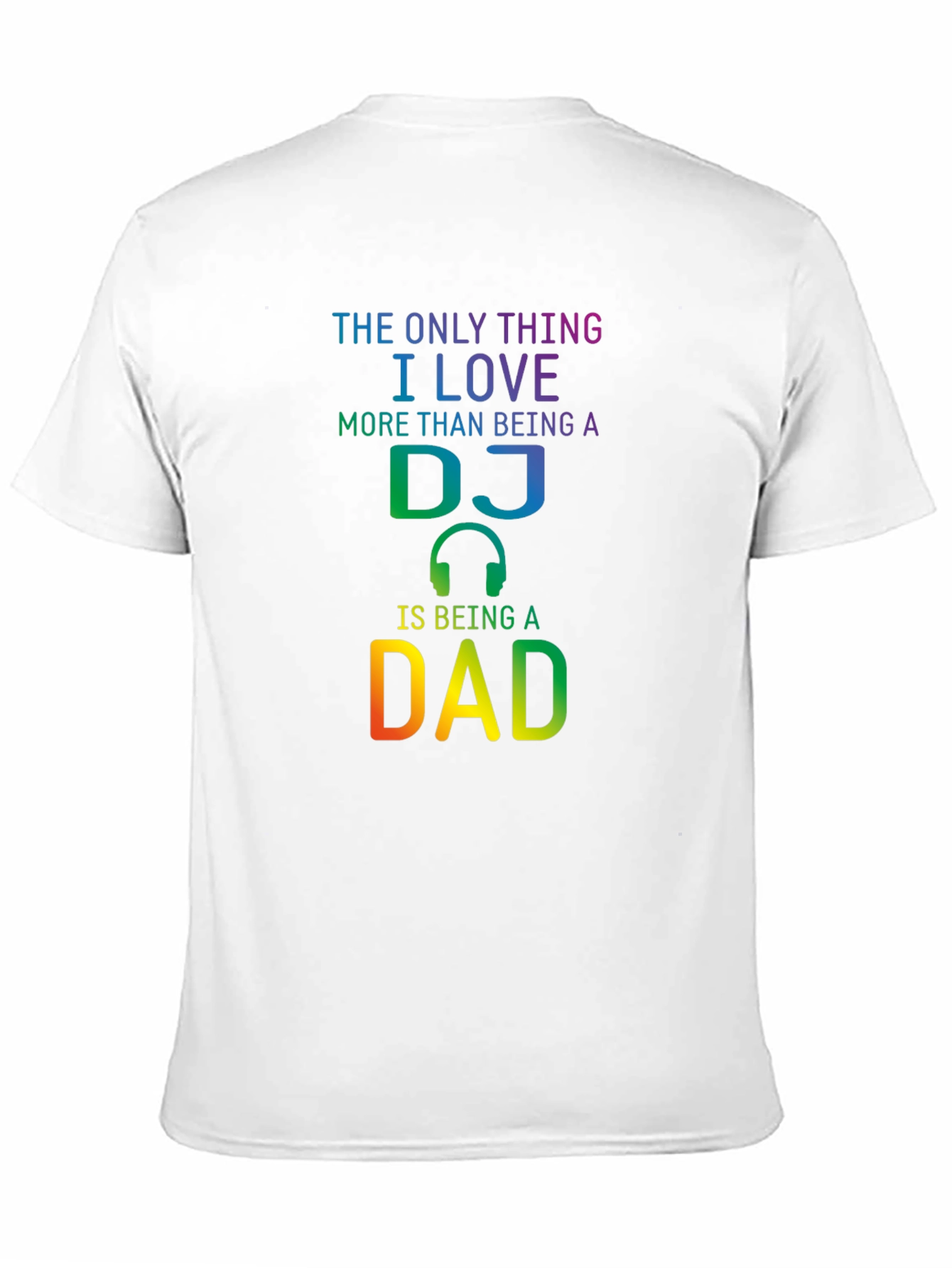 DJ Dad T-Shirt - Music Loving Fathers Day Gift