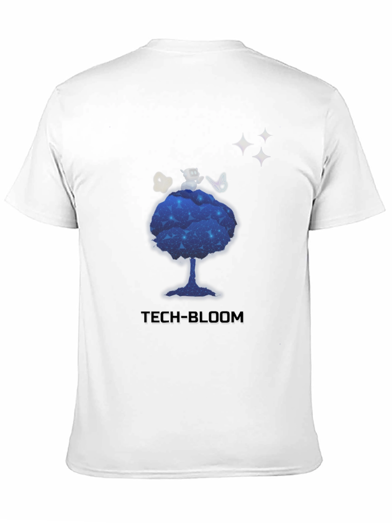 Tech-Bloom Graphic T-Shirt