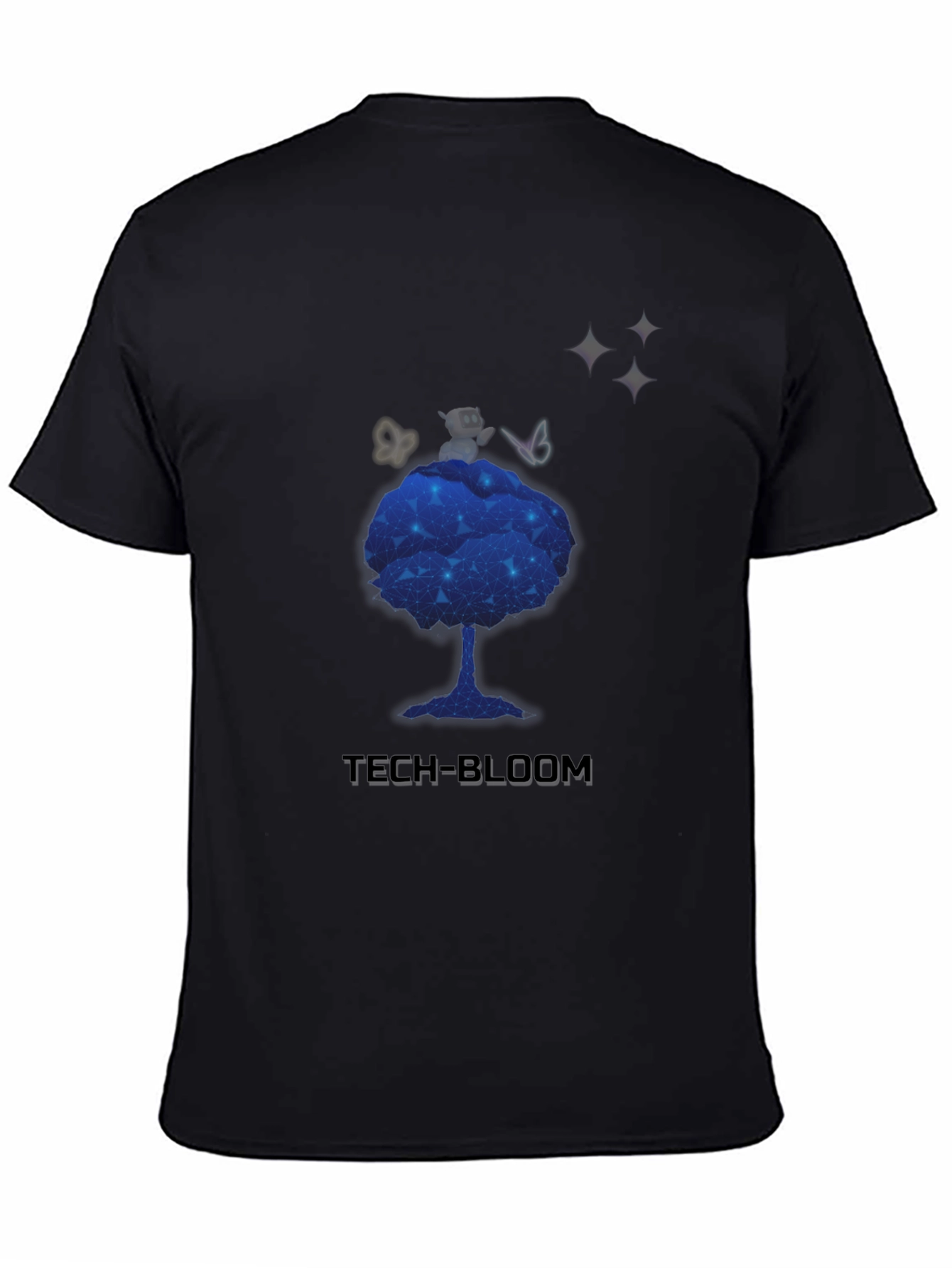 Tech-Bloom Graphic T-Shirt