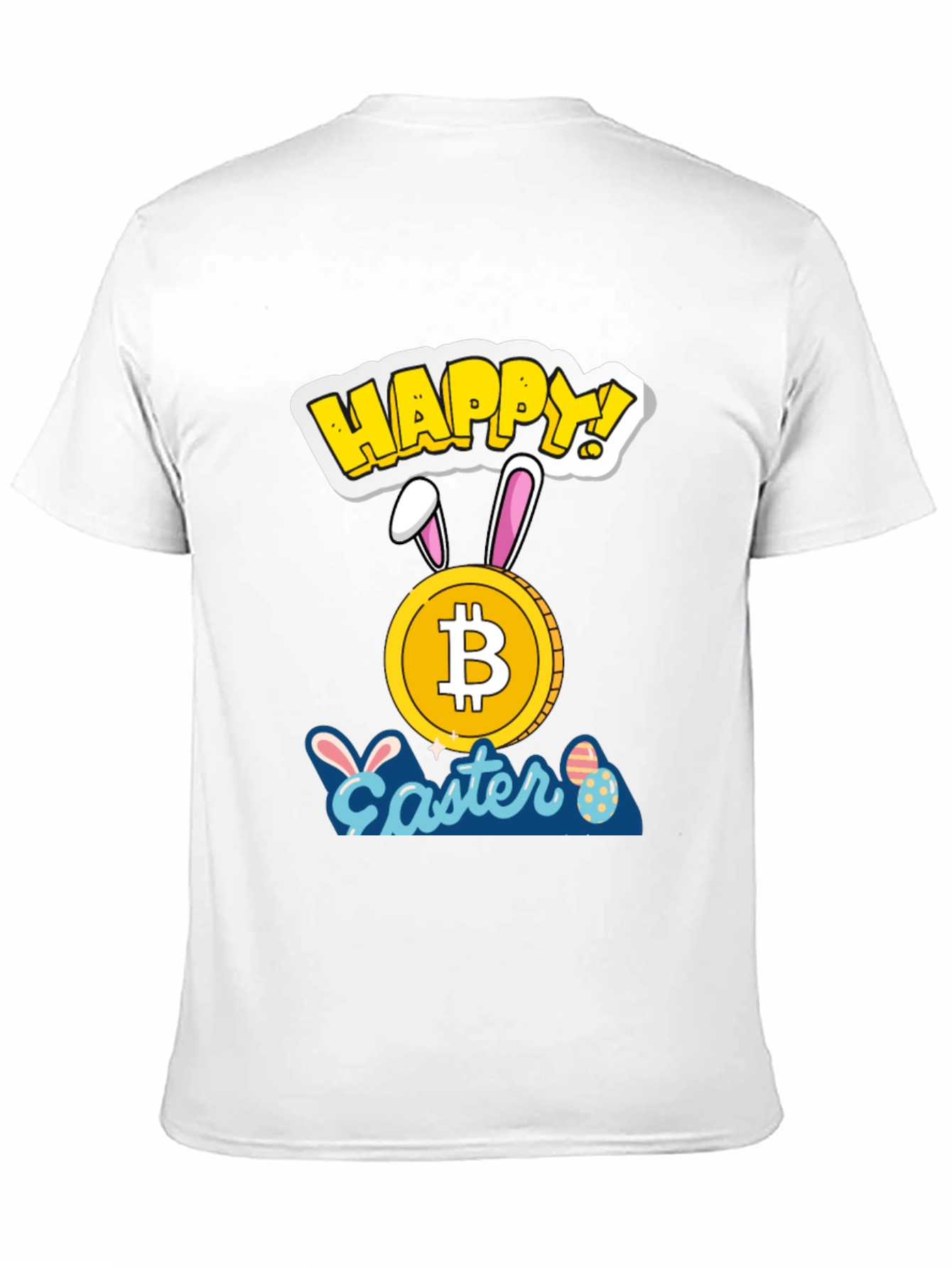 Bitcoin Easter T-Shirt - Crypto Bunny Tee