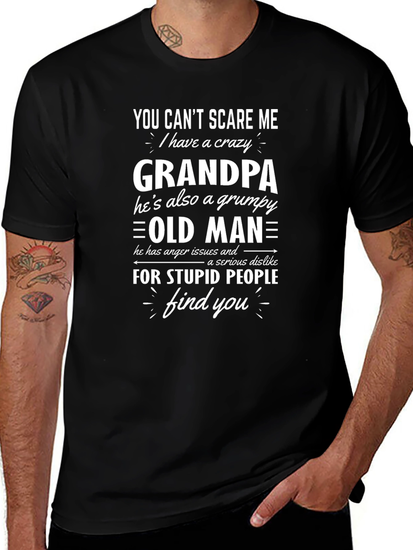 Crazy Grandpa Old Man T-Shirt