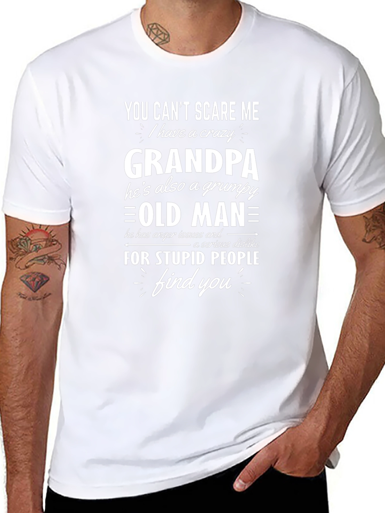 Crazy Grandpa Old Man T-Shirt
