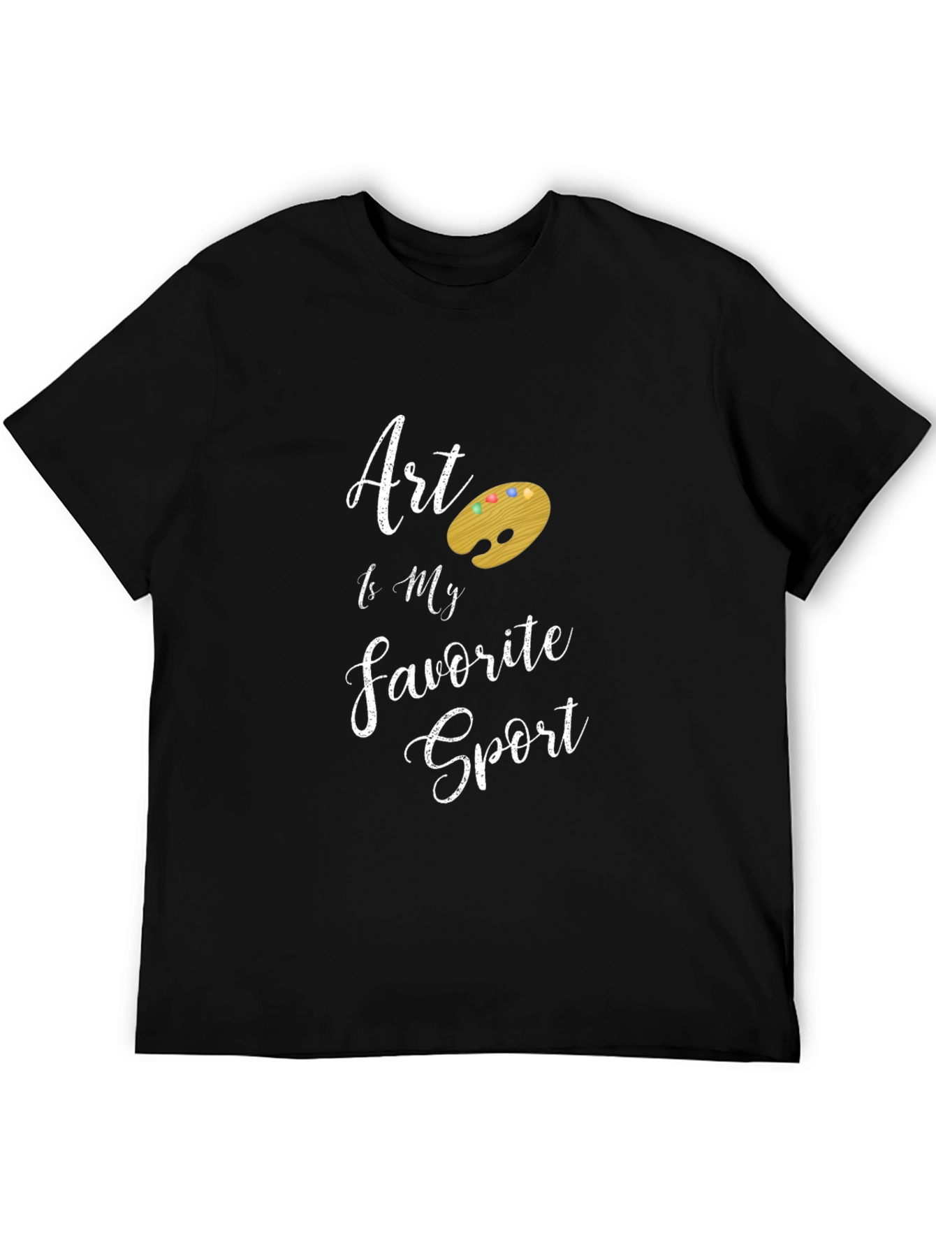 Art is My Favorite Sport Graphic T-Shirt