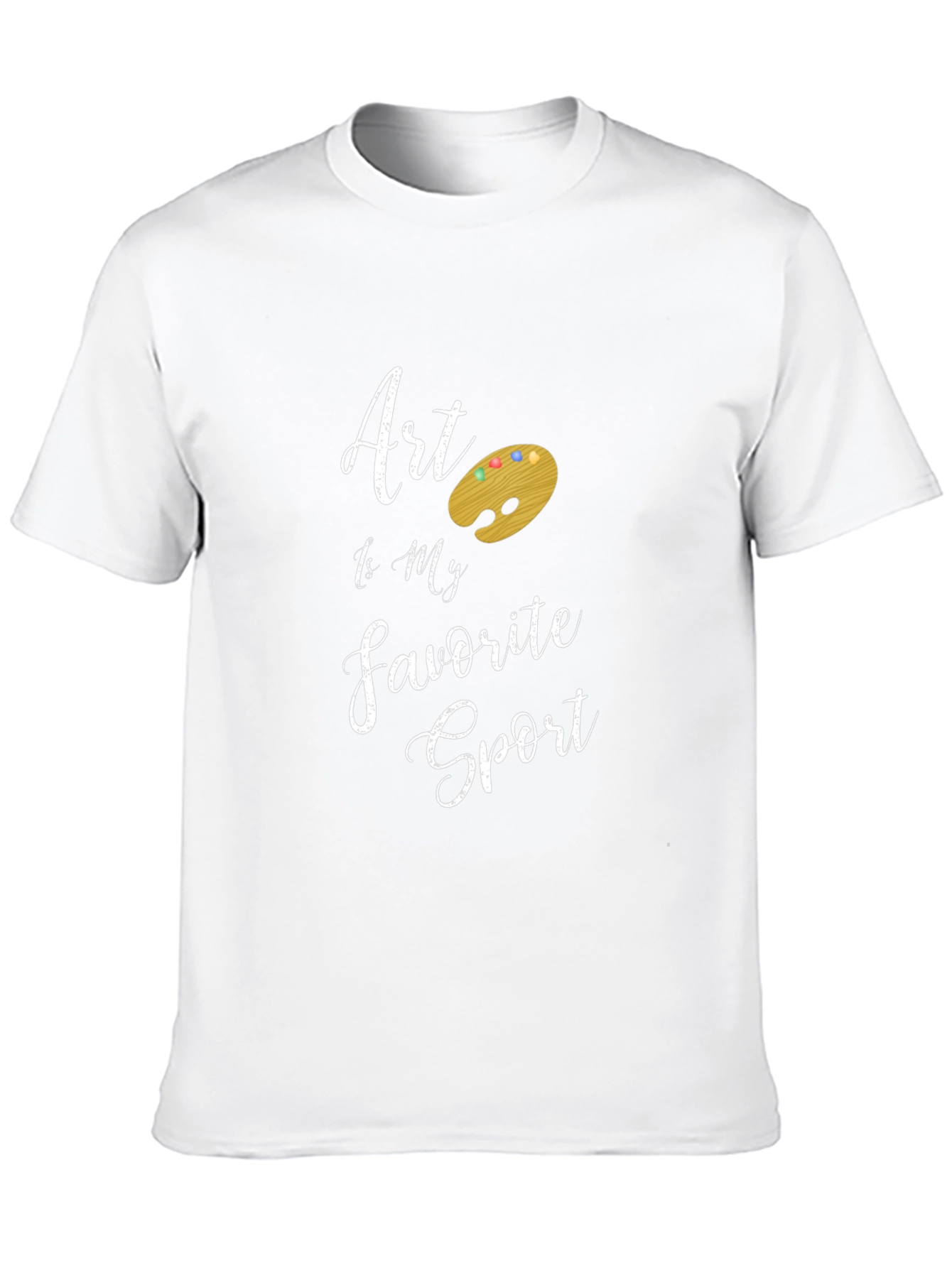 Art is My Favorite Sport Graphic T-Shirt