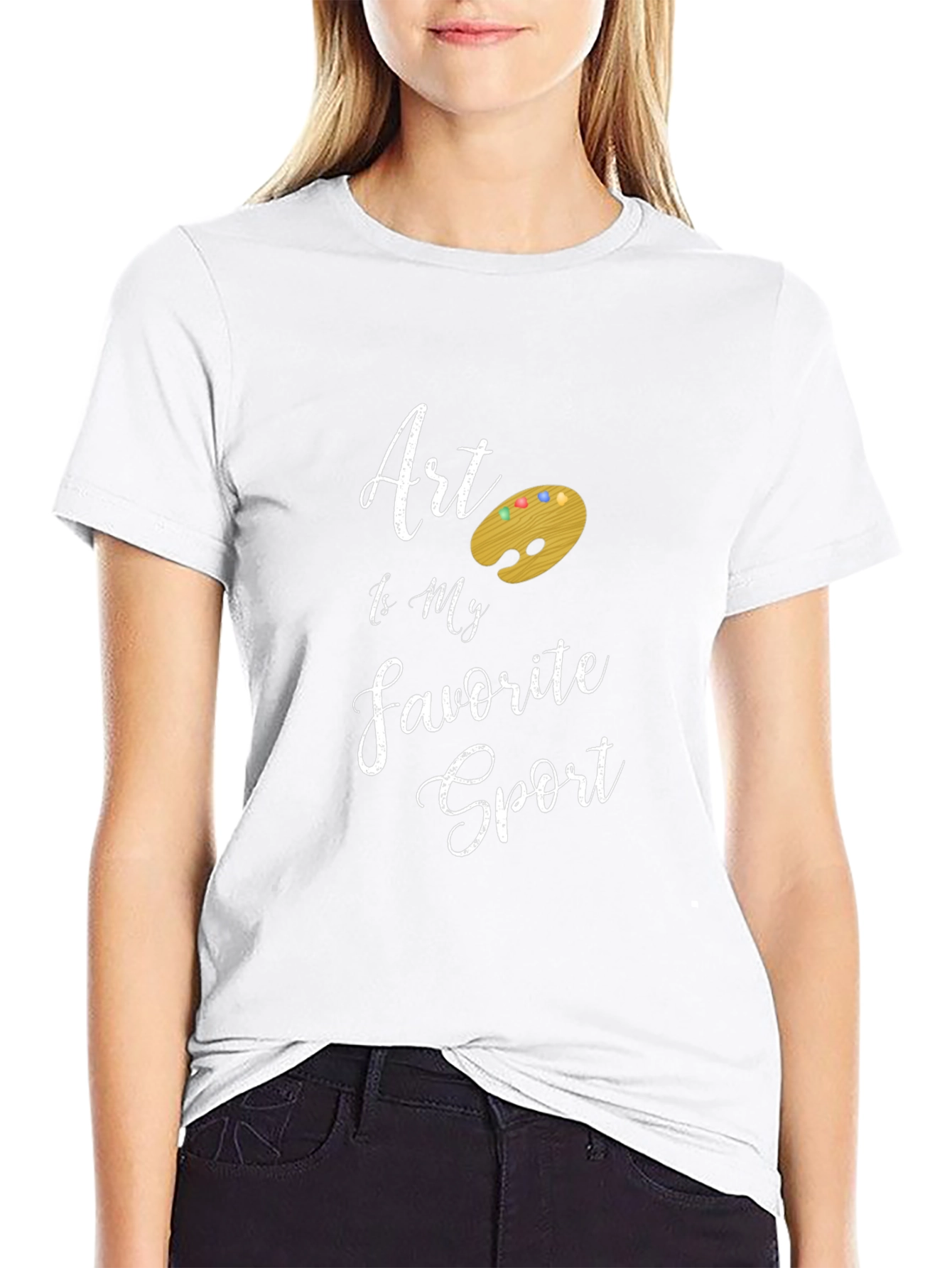 Art is My Favorite Sport Graphic T-Shirt