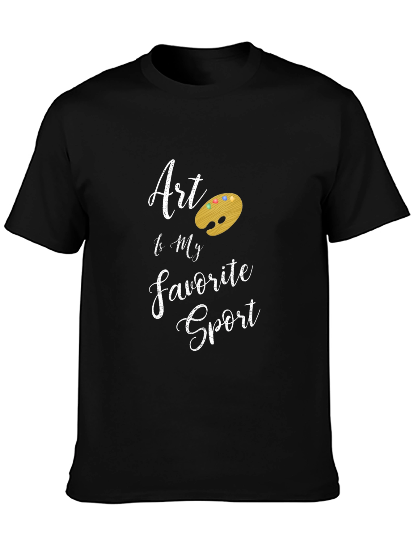 Art is My Favorite Sport Graphic T-Shirt