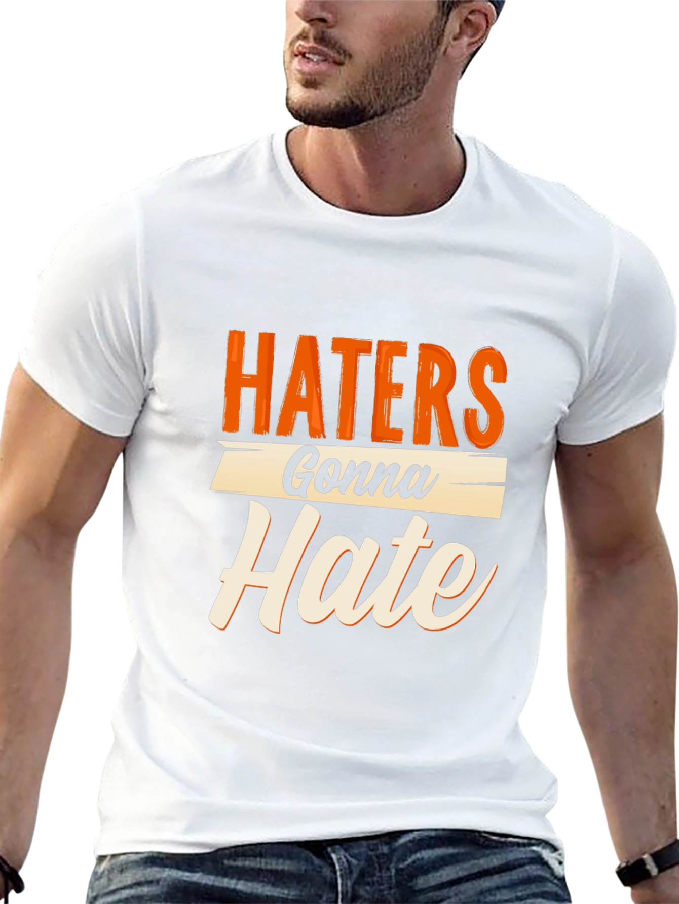 Haters Gonna Hate Graphic Tee - Trendy Sarcastic T-Shirt